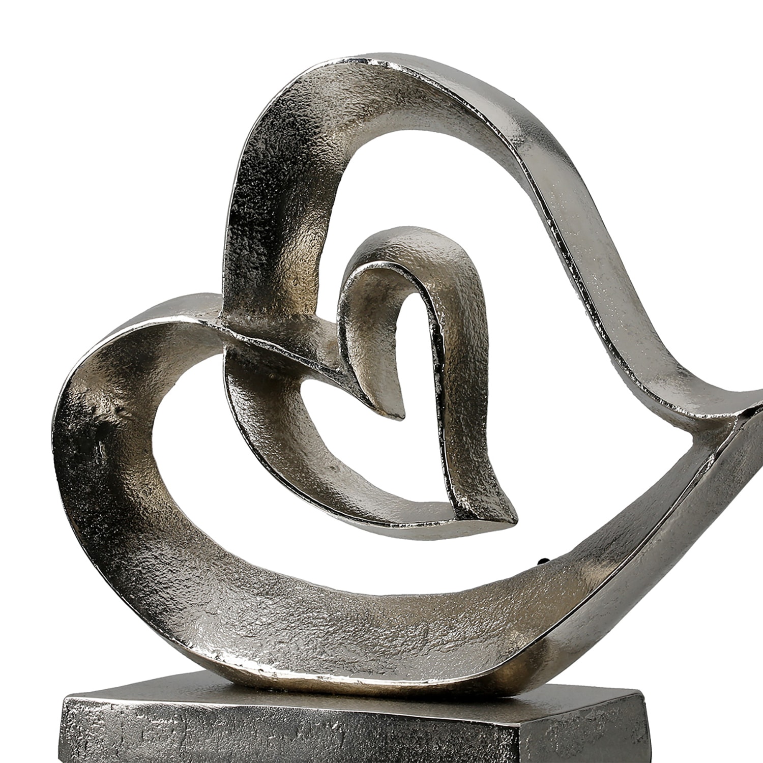 GILDE Dekoobjekt »Standrelief Herz heart in heart«