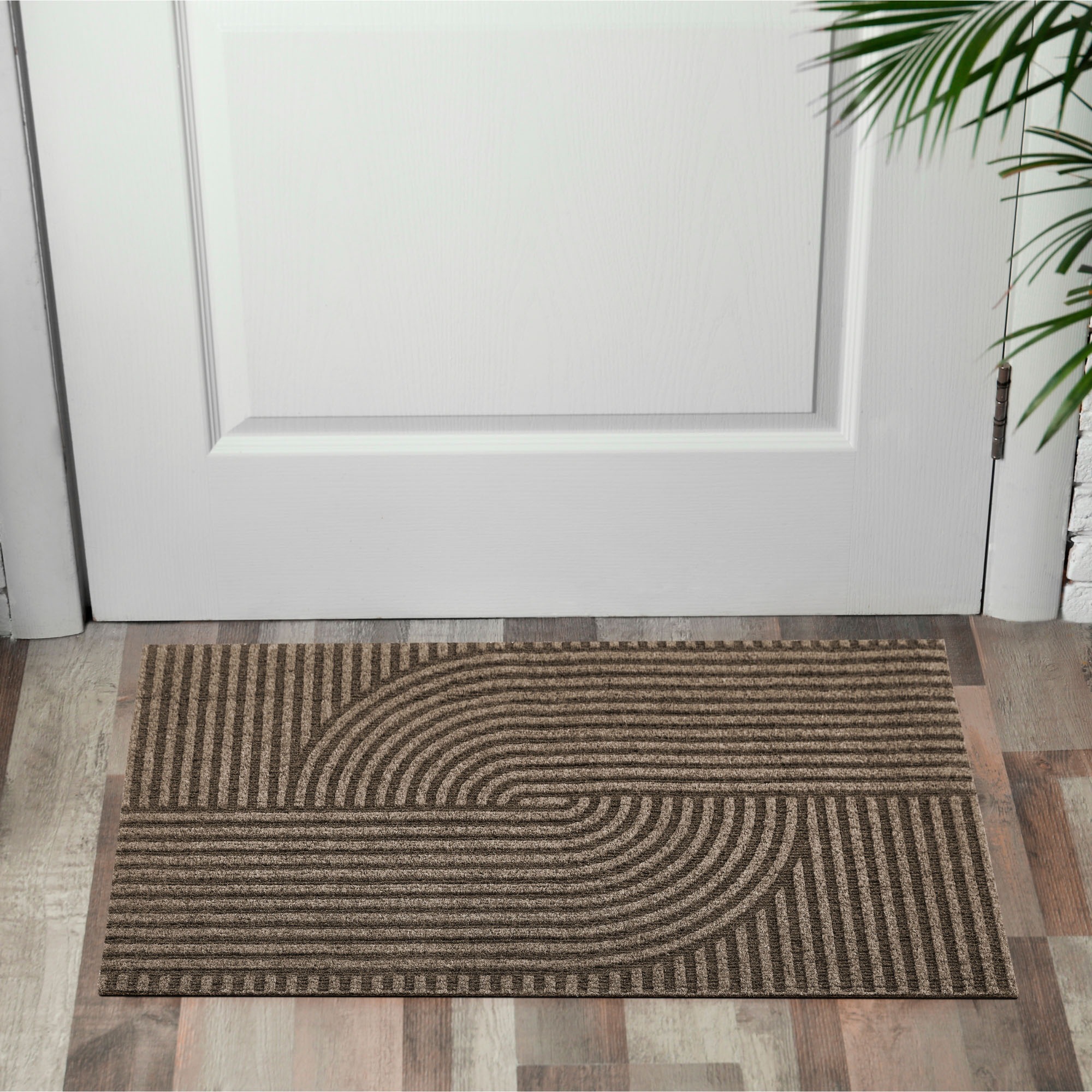 Andiamo Tapis de sol »Yukon« Rectangulaire 6 mm Höhe paillasson anti-saleté, design moderne, robuste, lavable, antidérapant