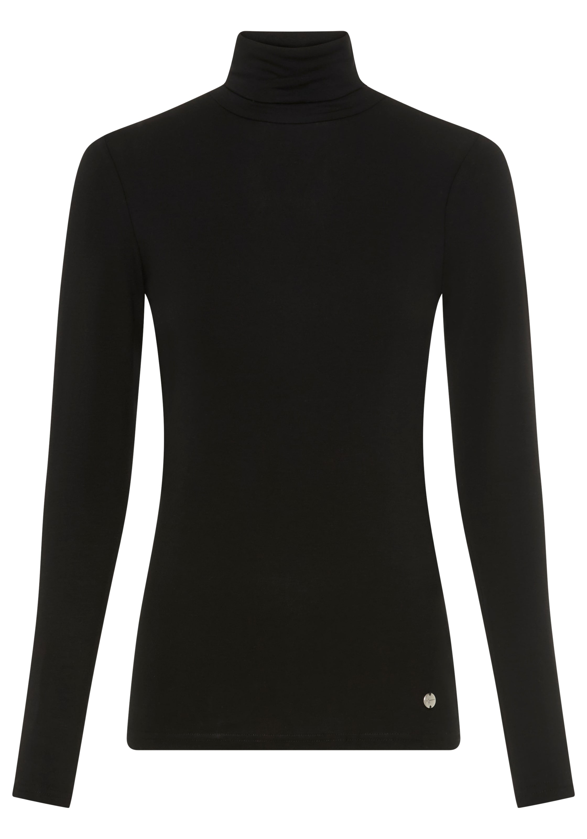 Tamaris Rollkragenshirt Langarm,  Basic, aus elastischem Material