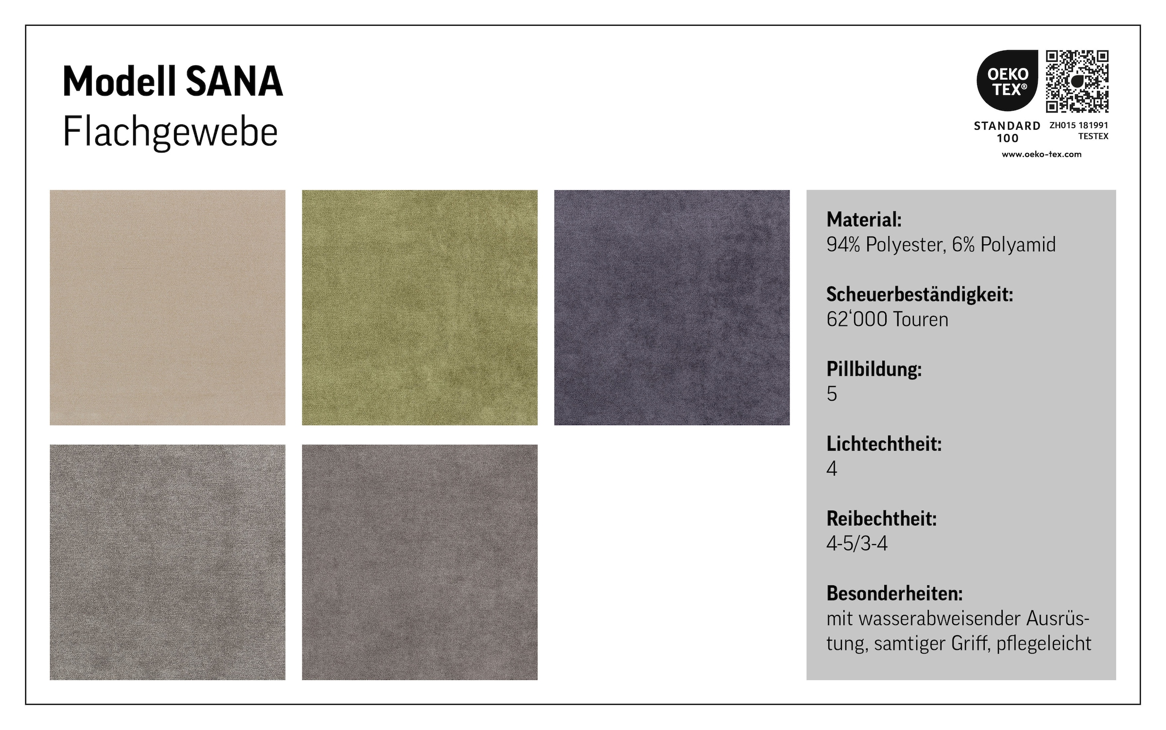 COTTA Canapé d'angle »Sana L-Form, Breite 260 cm« Loungesofa mit Wellenunterfederung