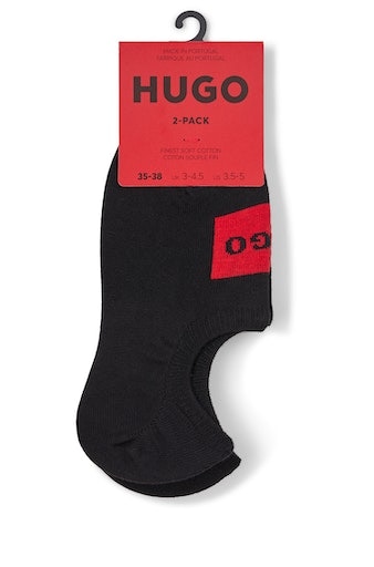 HUGO Underwear Chaussettes de loisirs »2P LOW CUT LABEL CC W« 2 Couple tlg.