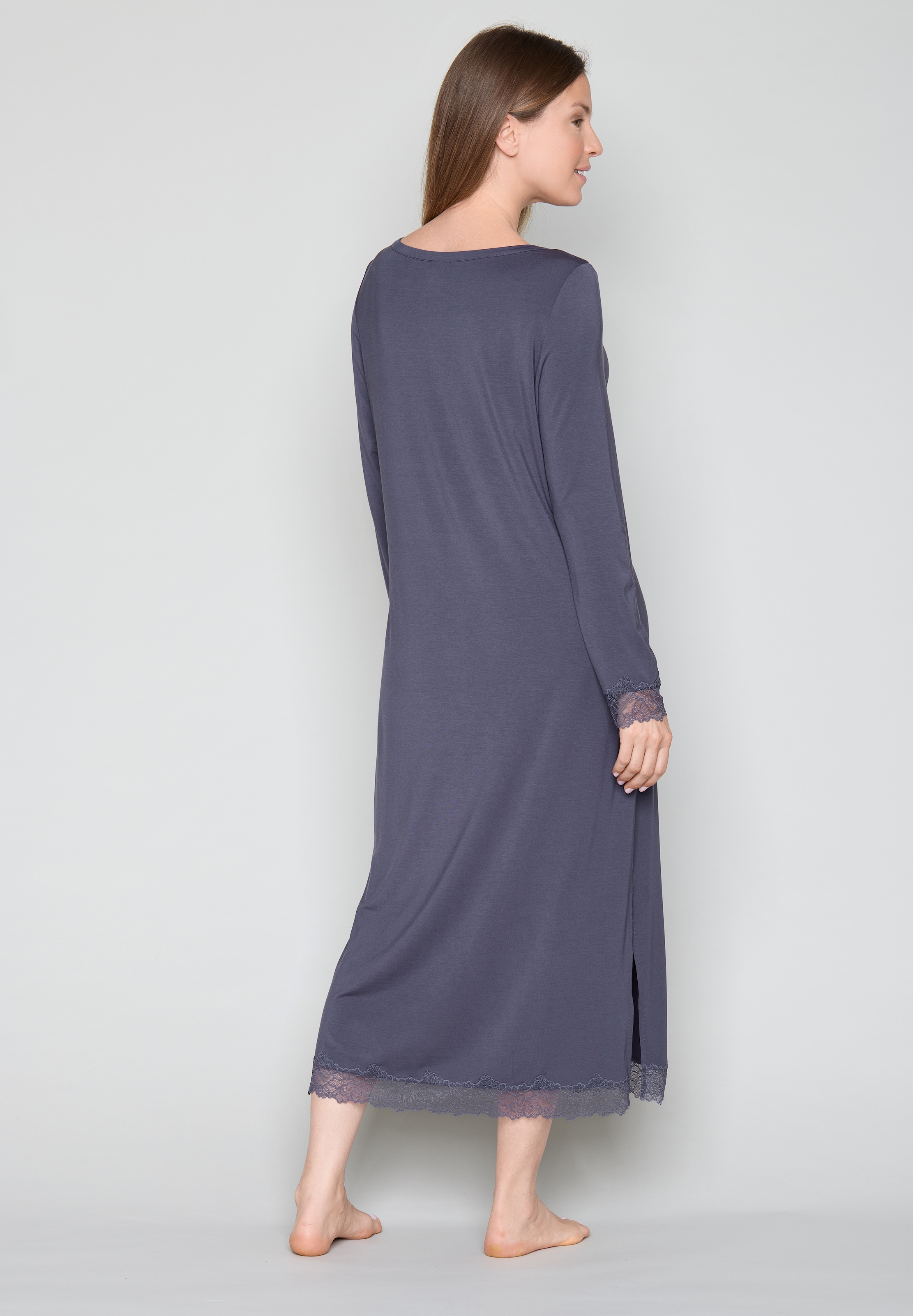 JOOP! Chemise de nuit mit elegantem Look, in Lightdress-Optik, aus Jersey