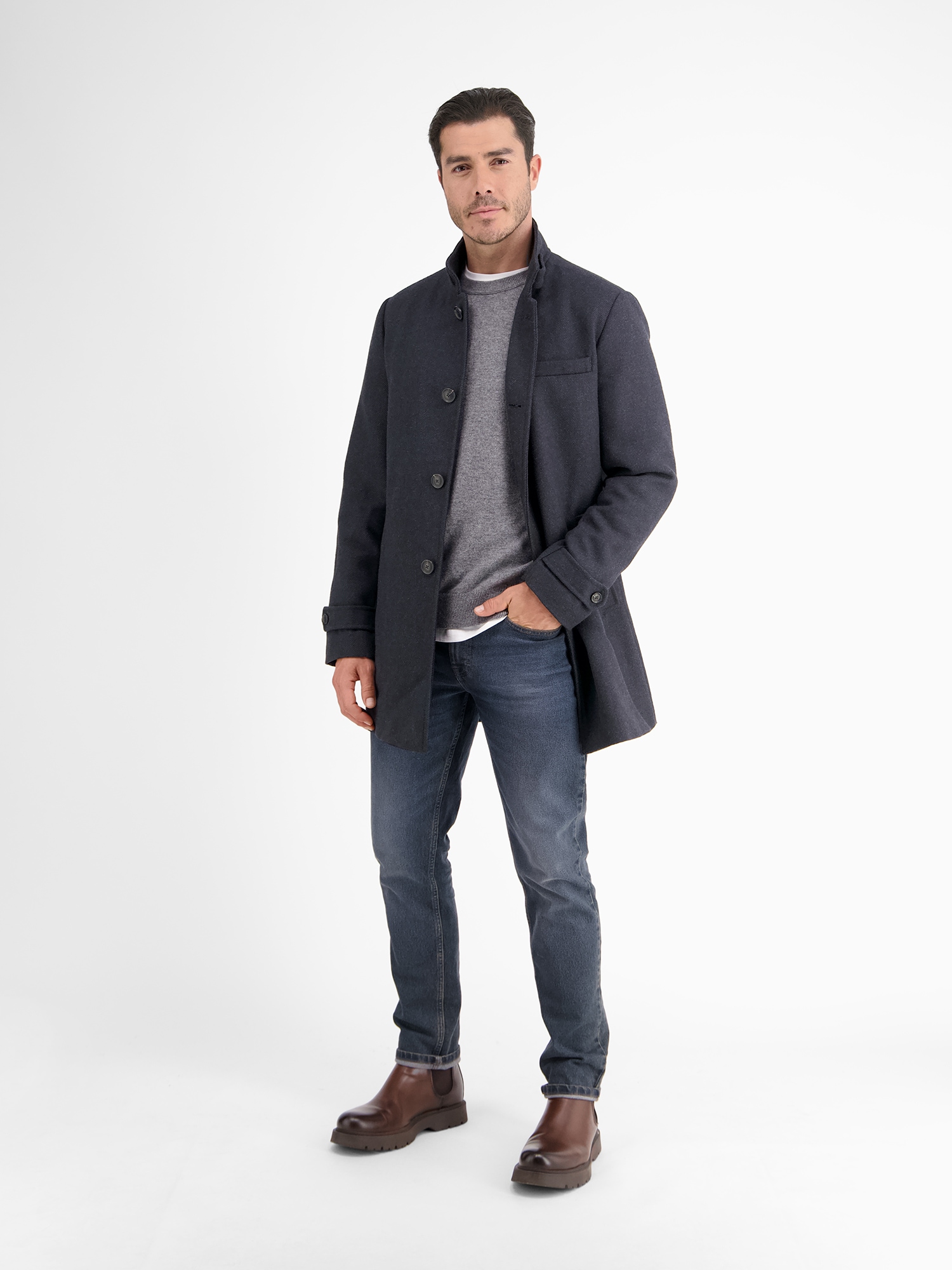 LERROS Manteau en laine »Mantel in elegant-sportivem Design«