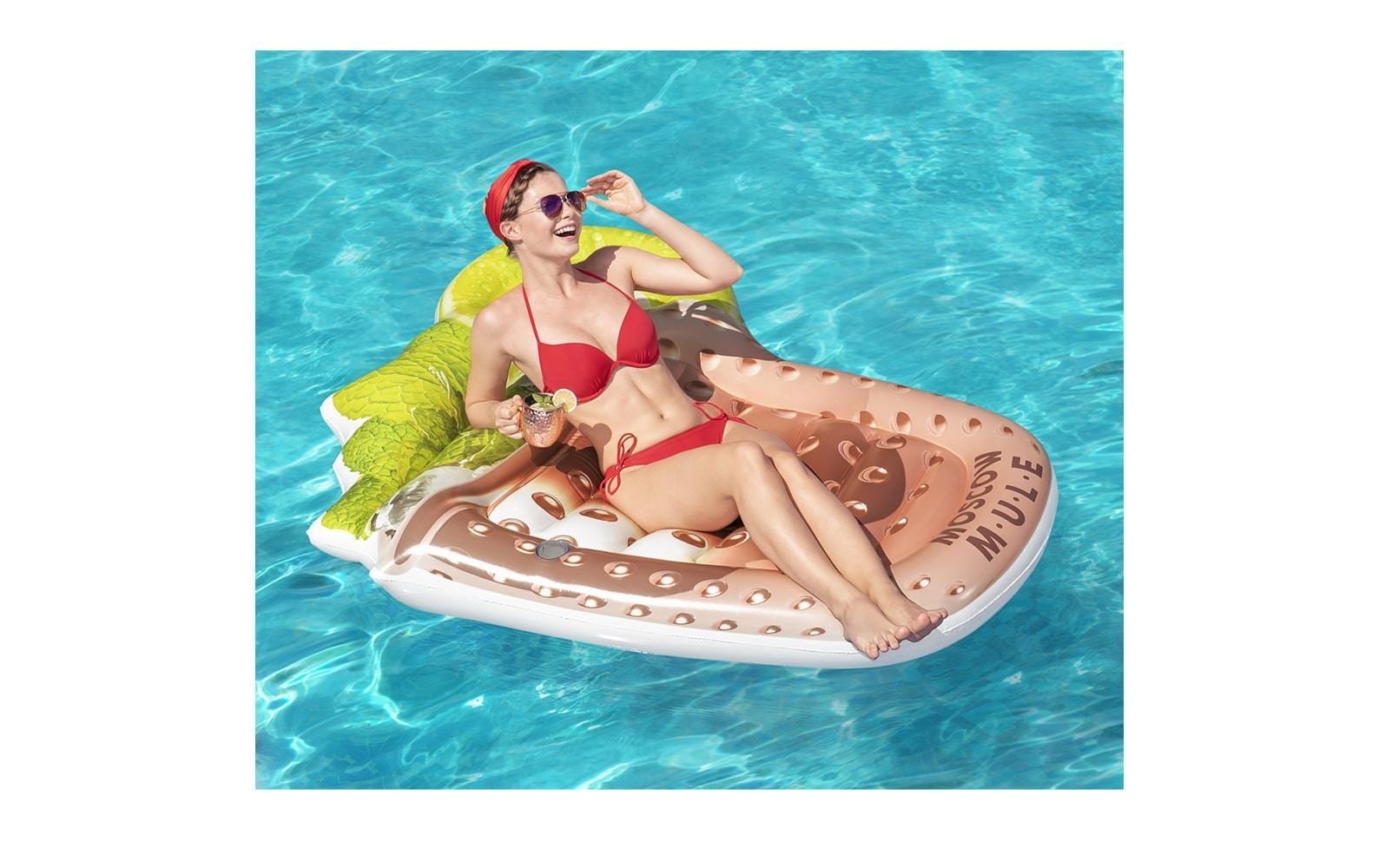 Bestway Luftmatratze »Moscow Mule 173 x 160 cm«