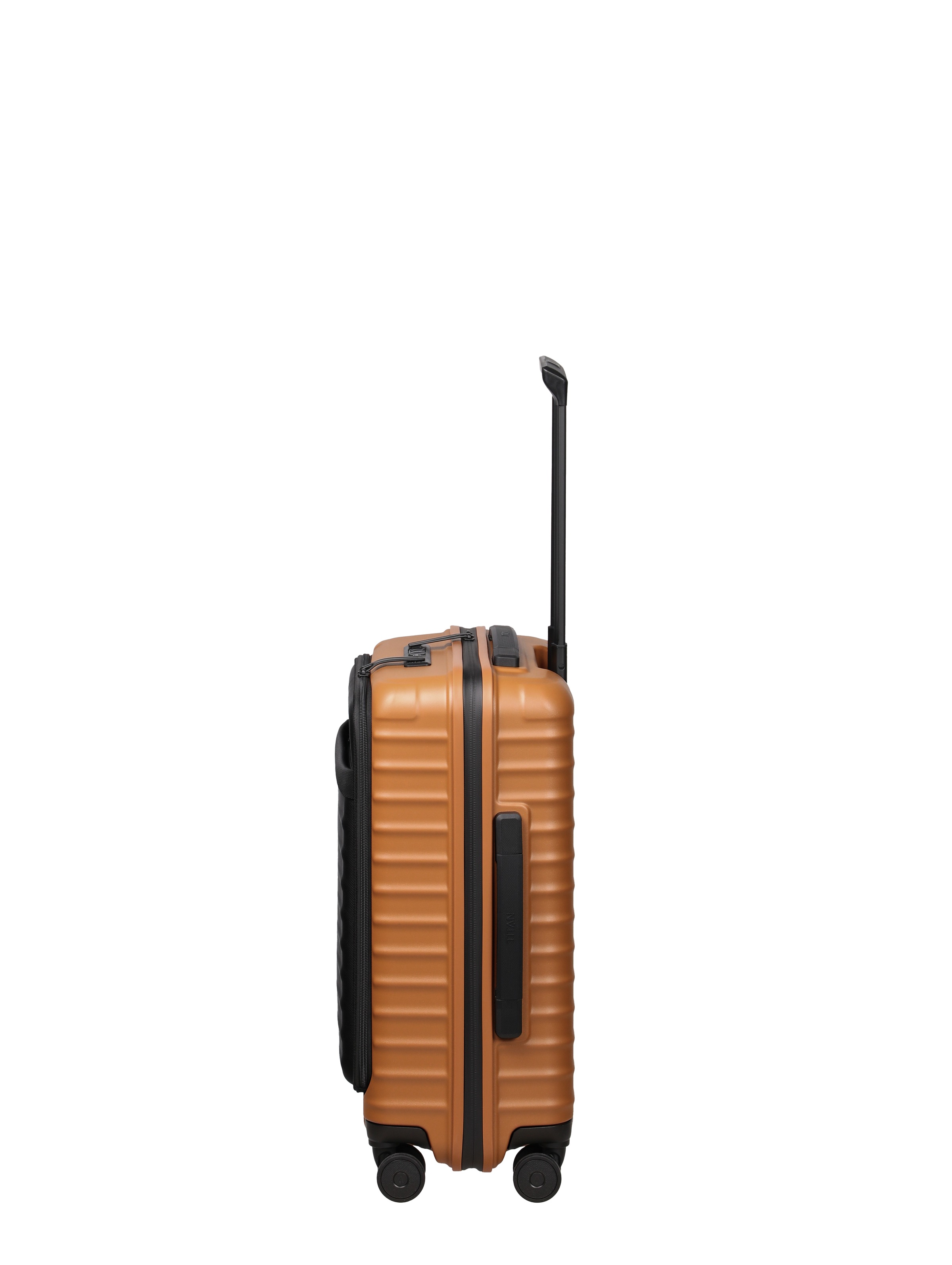 TITAN - Made in Germany Trolley »UPGRADE Koffer Hartschale« 38 l 4 Rollen avec surface résistante aux rayures et compartimentage intérieur astucieux