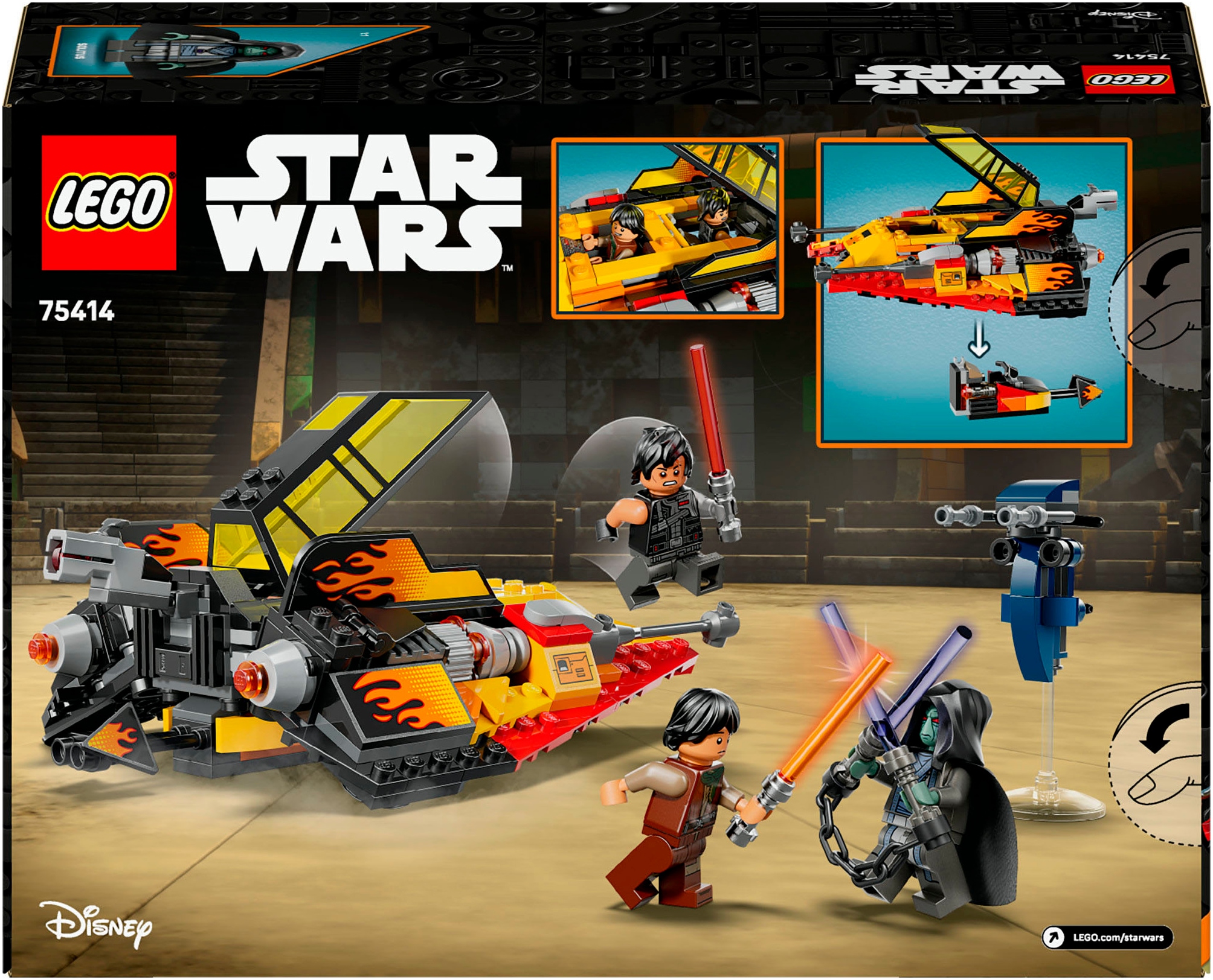 LEGO® Pions de construction »The Force Burner Snowspeeder (75414), LEGO Star Wars™« Made in Europe