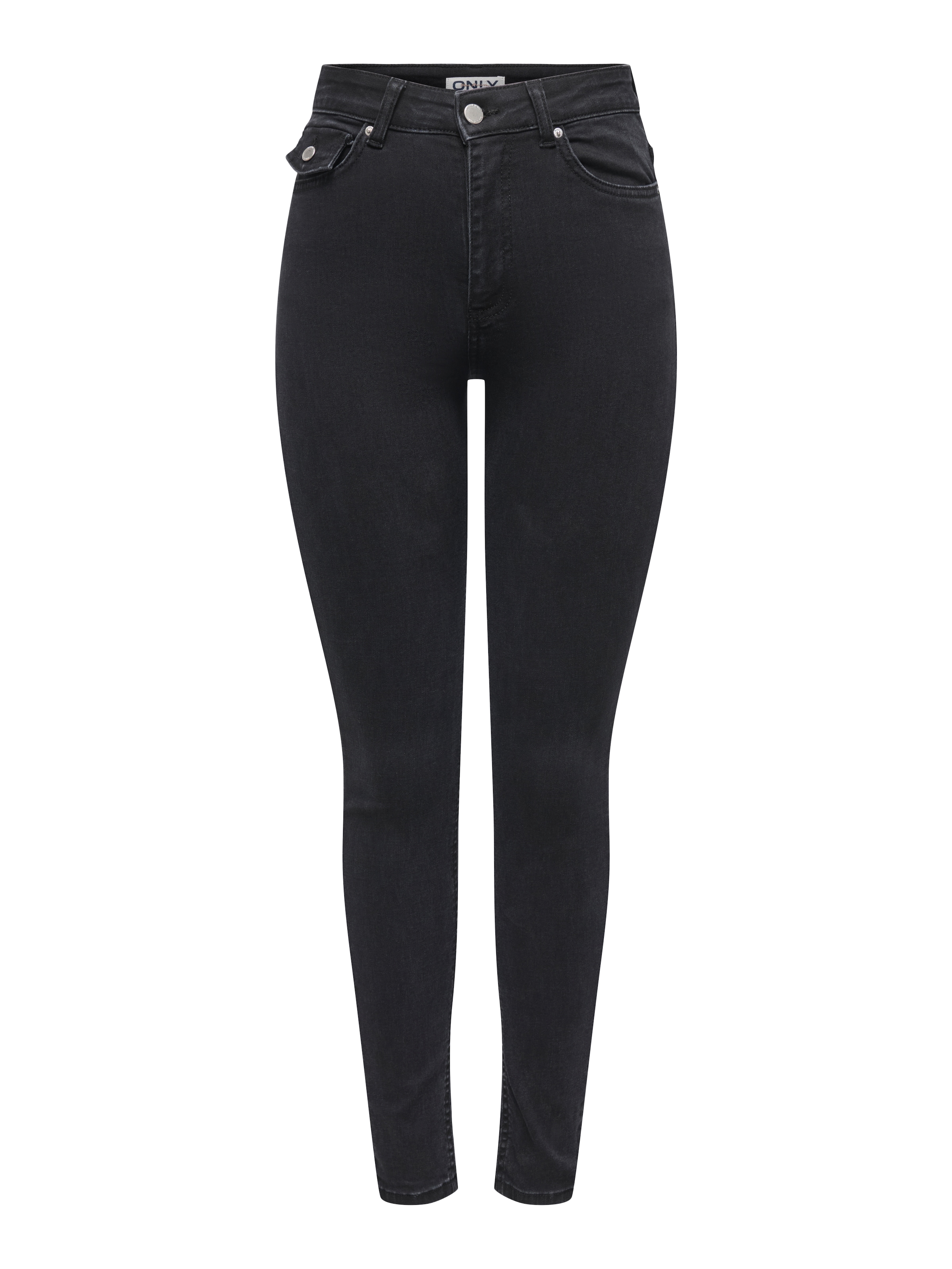 ONLY Jeans skinny »ONLLILO HW SKINNY ANK DNM AZG BF« mélange de coton