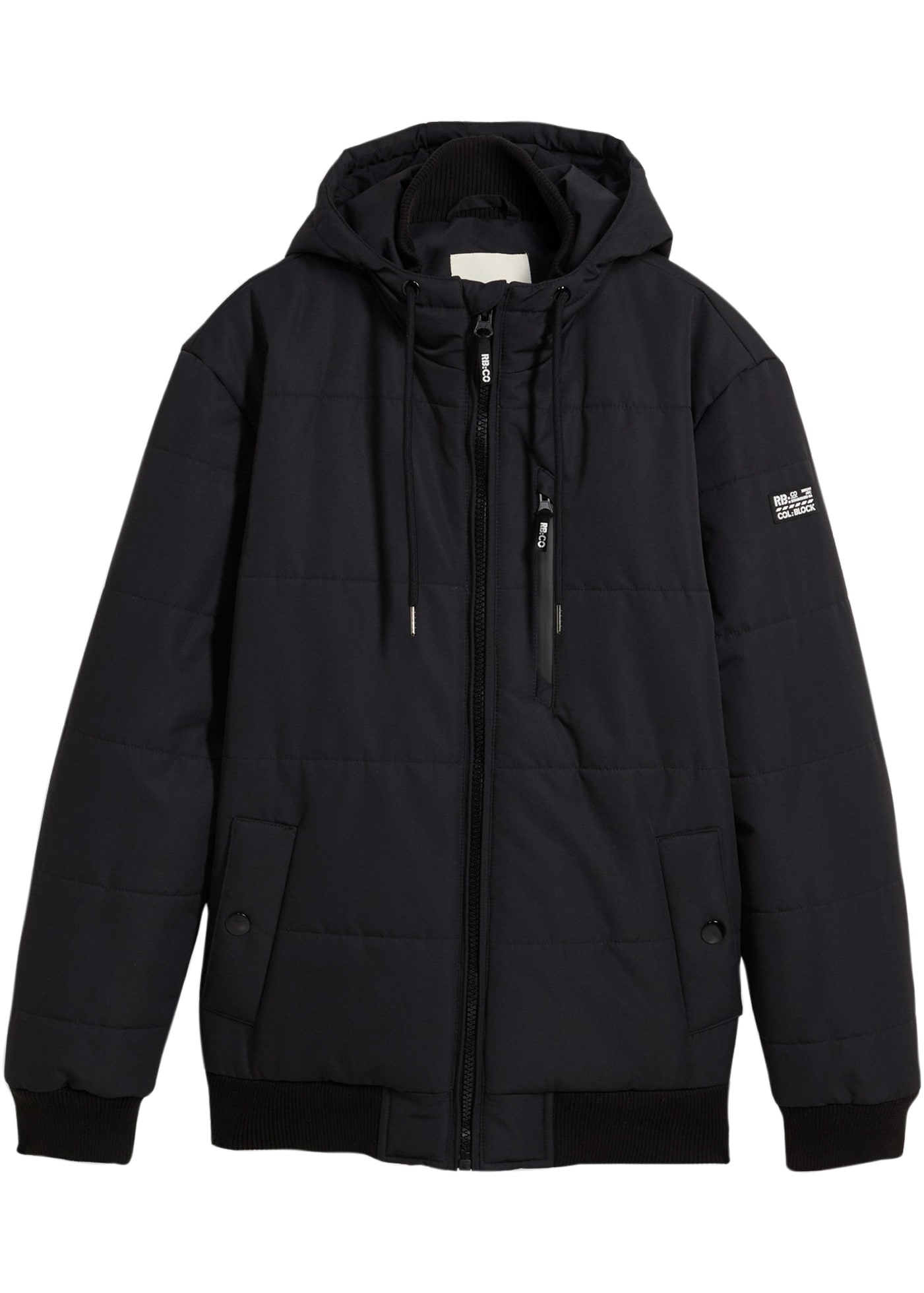 bonprix Veste matelassée »Winter-Steppjacke in Blousonform mit Kapuze« mit Kapuze Winter-Steppjacke in Blousonform mit Kapuze