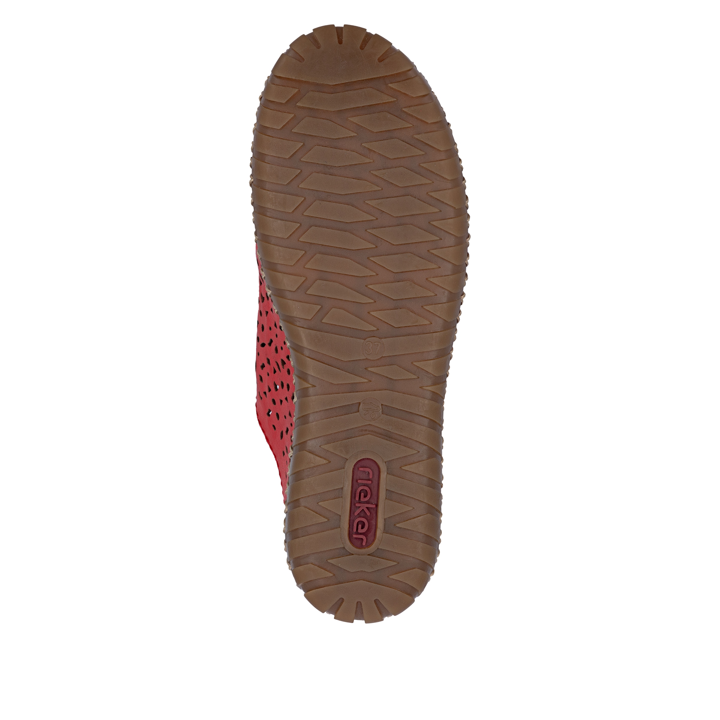 Rieker Slipper  Schlupfschuh, Halbschuh, Barfussschuh mit Perforation