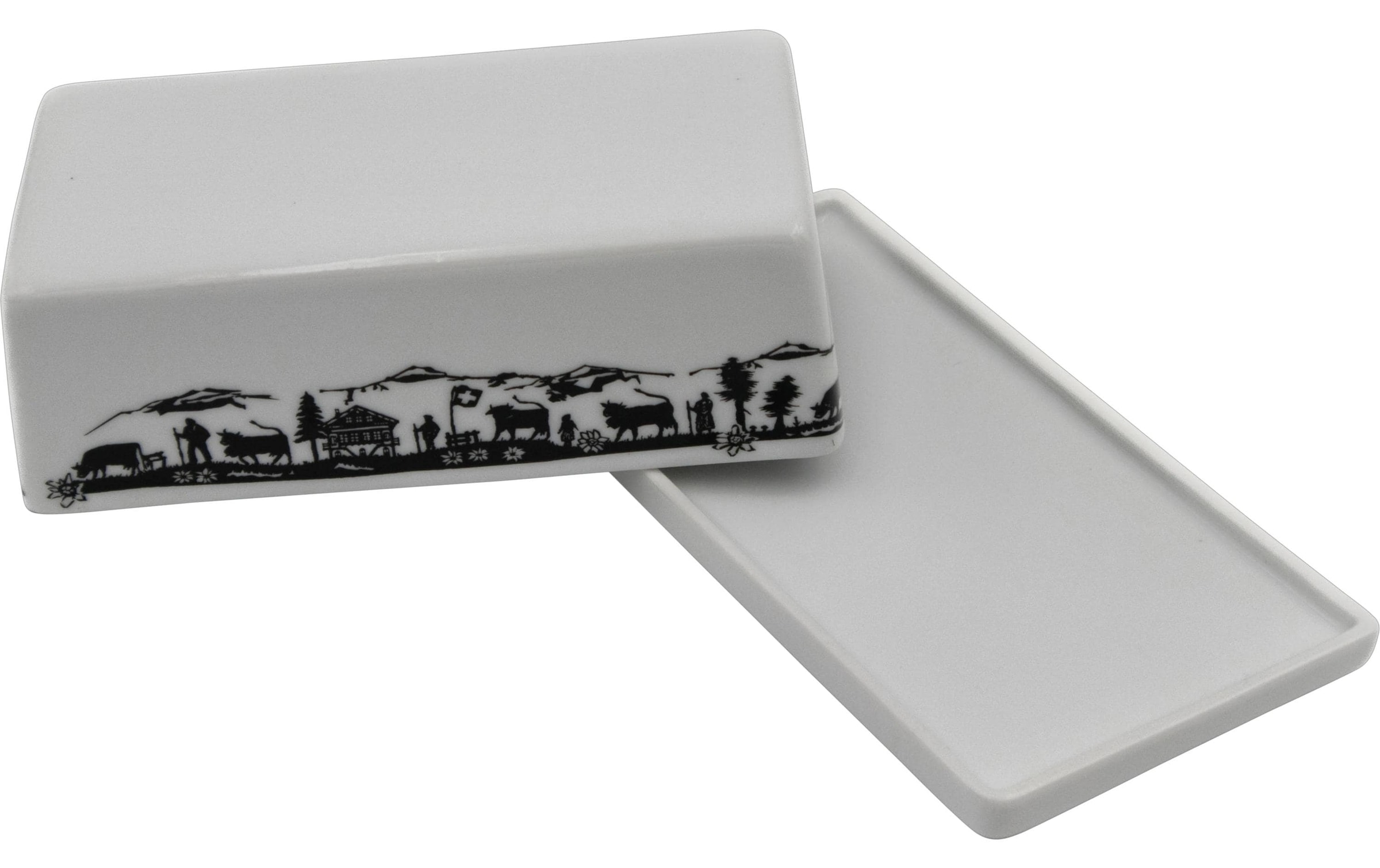   Butterdose »Stronghold Scherenschnitt Weiss«