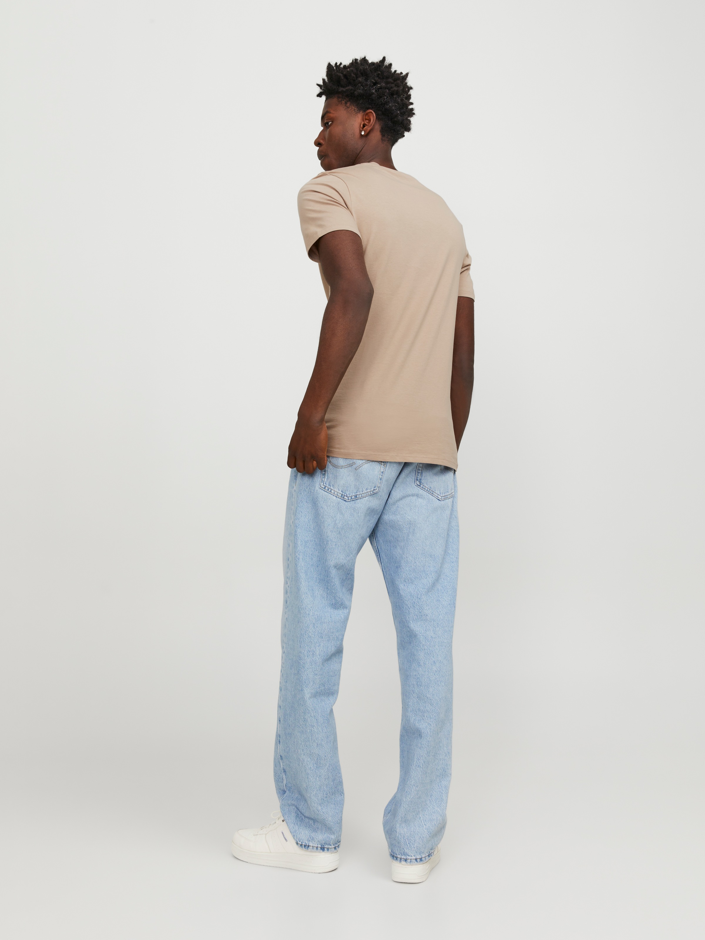 Jack & Jones »JJEORGANIC BASIC TEE SS O-NECK NOOS« coton, coupe régulière