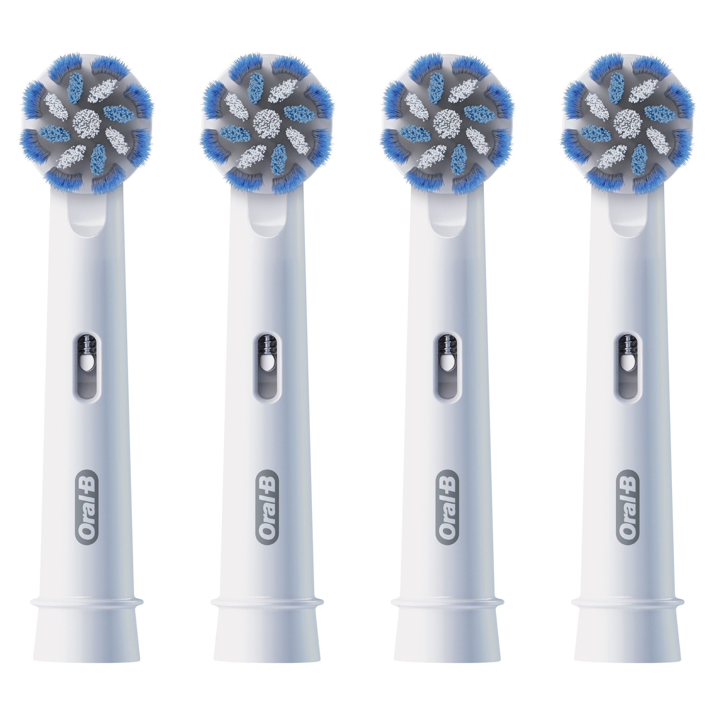 Oral-B Aufsteckbürsten »Pro Sensitive Clean« Sanfte Zahnreinigung, innovative X-förmige Borsten
