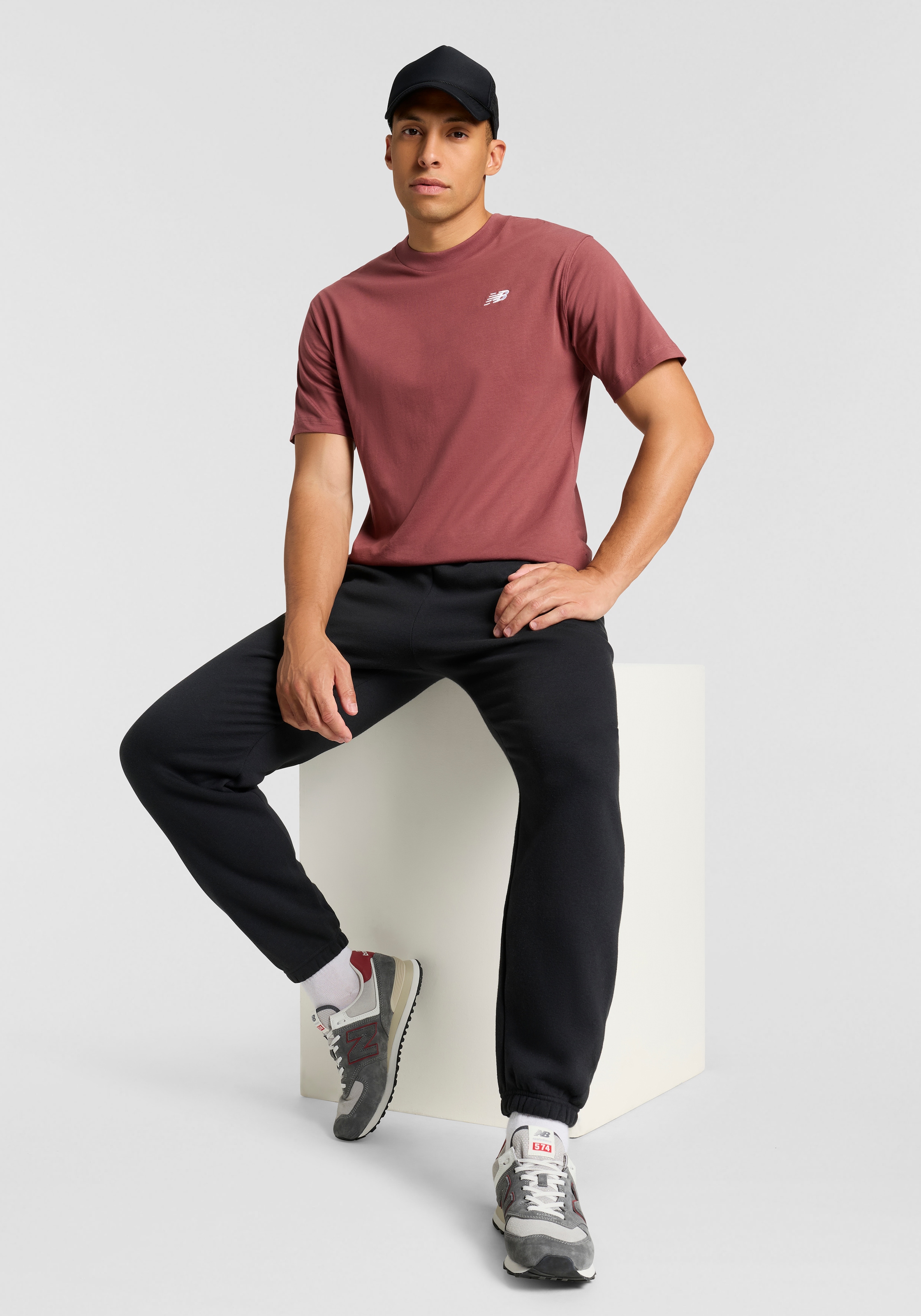 New Balance T-Shirt »Sport Essentials Cotton T-Shirt«