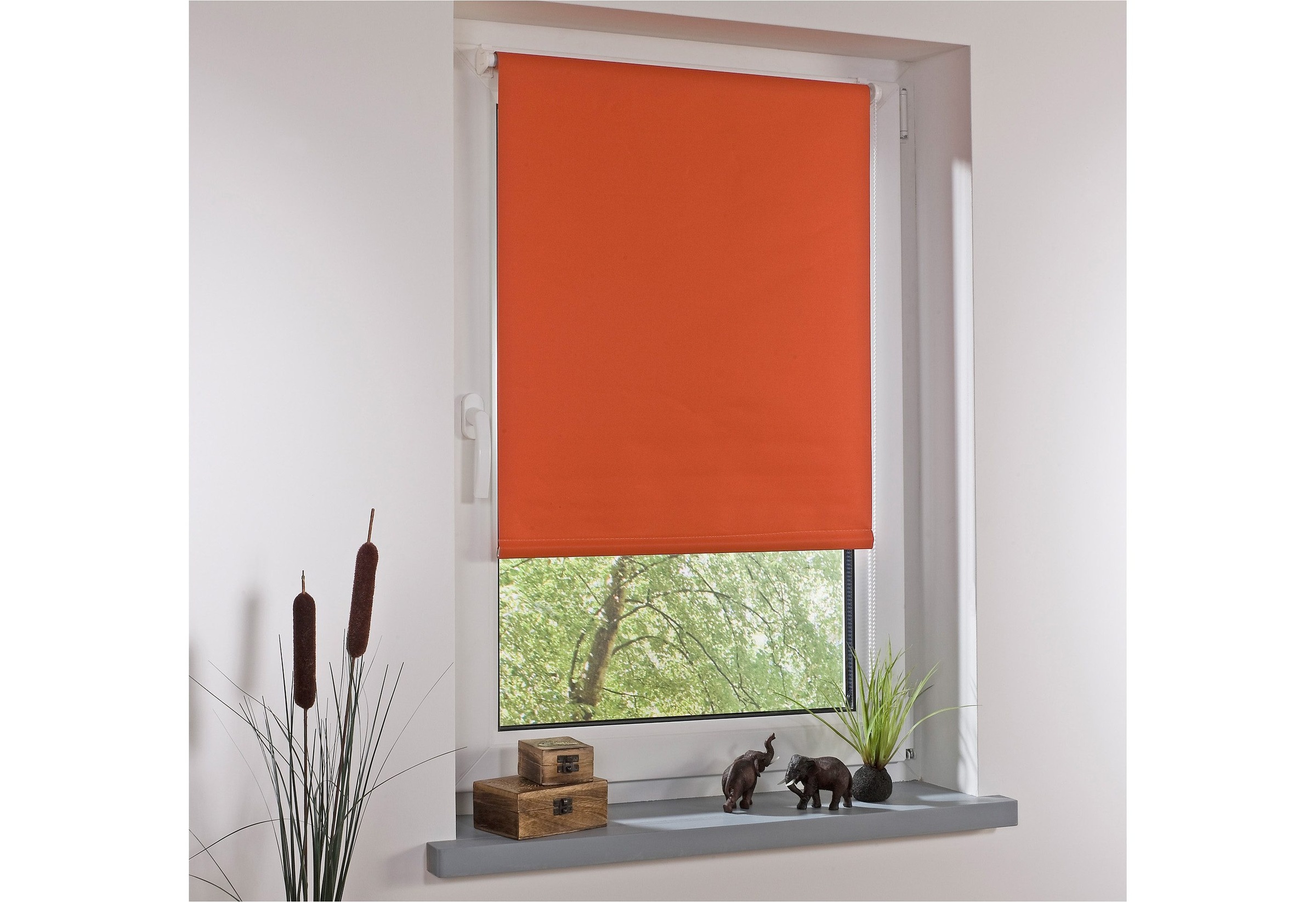 Liedeco Seitenzugrollo verdunkelnd energiesparend ohne Bohren