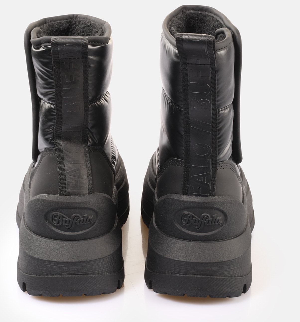 Buffalo Bottes d'hiver »OLYMPIA VELBOOT QUILT VEGAN«  Bottes de neige, bottines neige, bottes plateforme avec logo