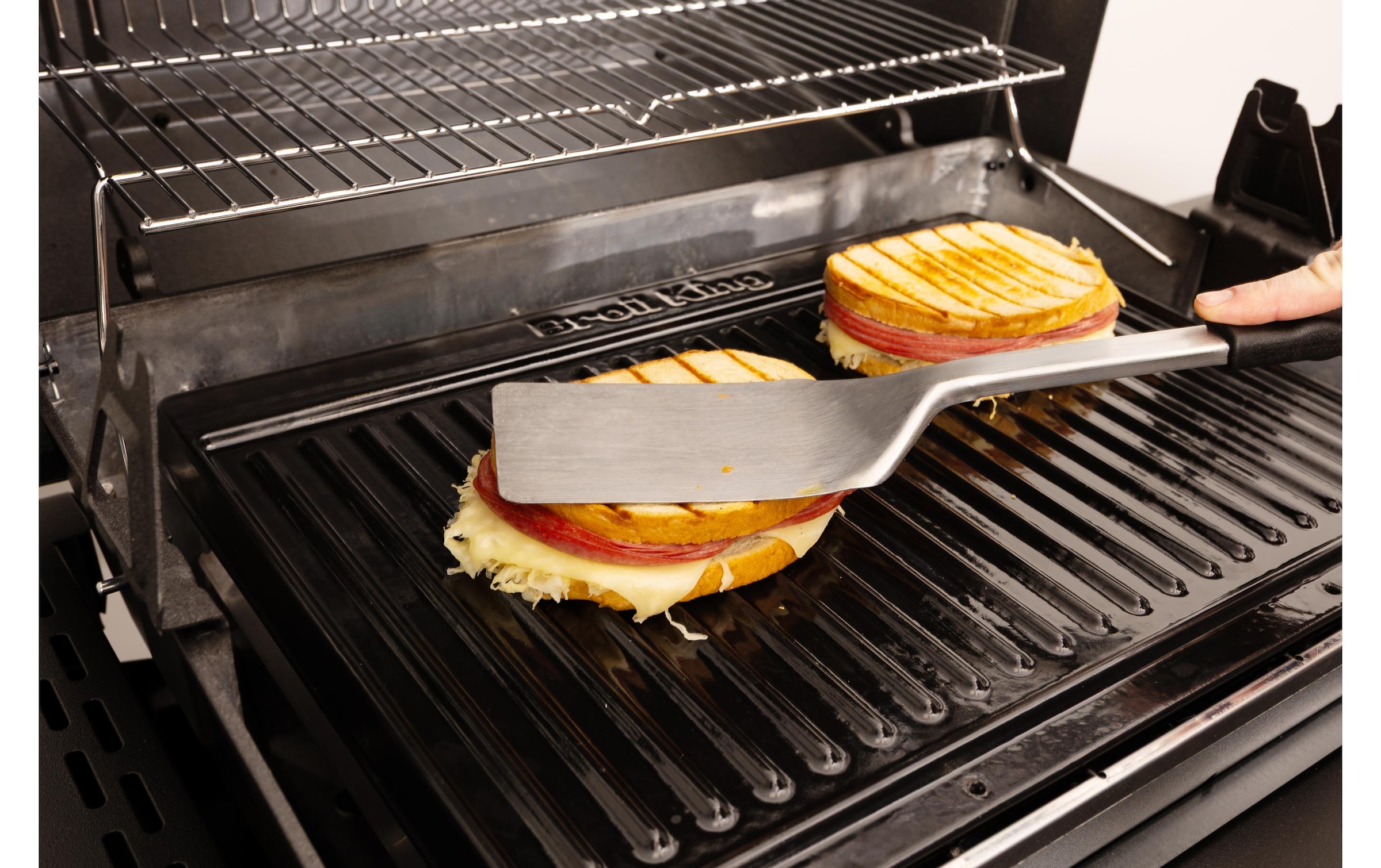 Broil King Embout de plaque de gril »Do more – plancha Royal« Emaillierte Plancha Platte für Broil King Royal Serie