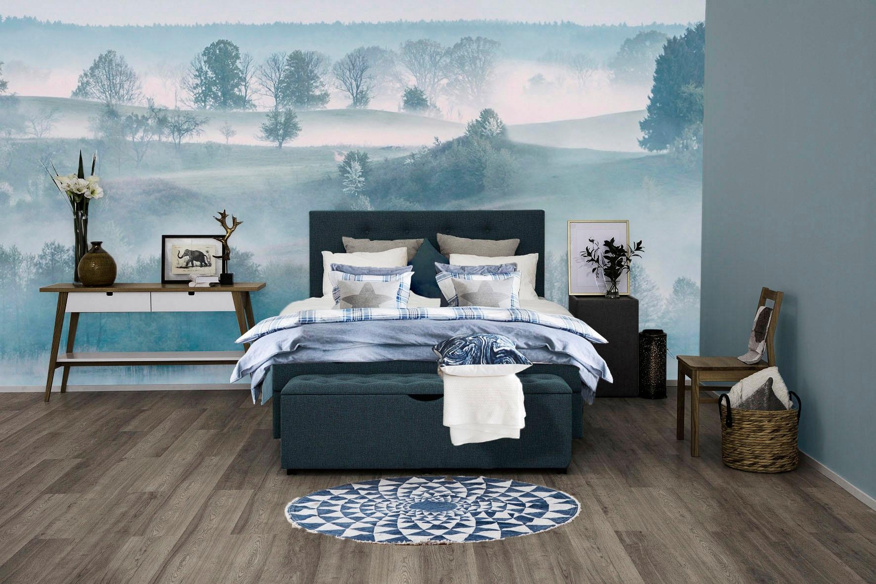 Home affaire Lit boxspring »Nordica« incl. surmatelas, aussi en longueur supplémentaire 200/220 cm