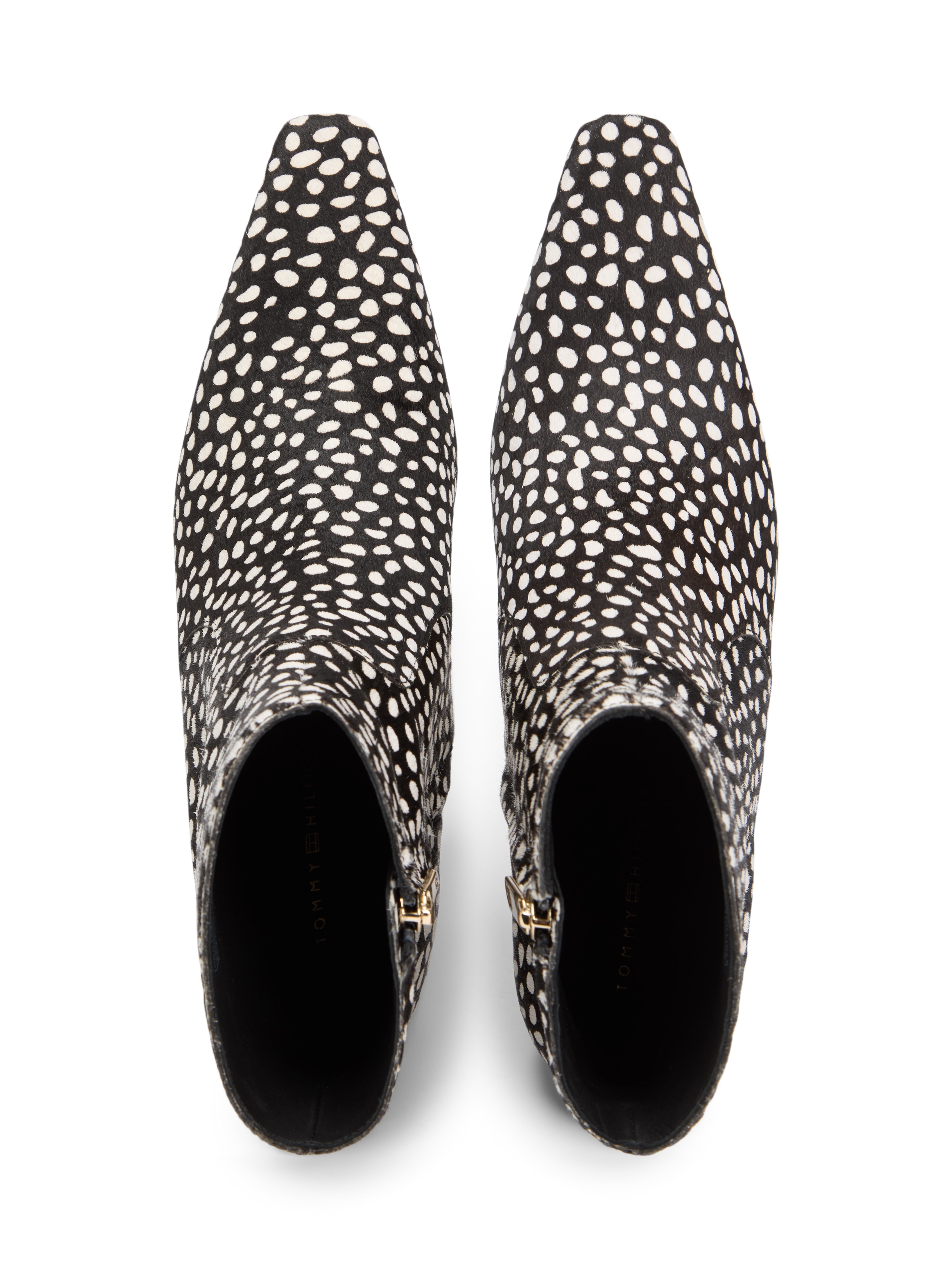Tommy Hilfiger Bottines »TH SNOW LEOPARD BOOT«  , talon entonnoir, chaussure business à bout pointu