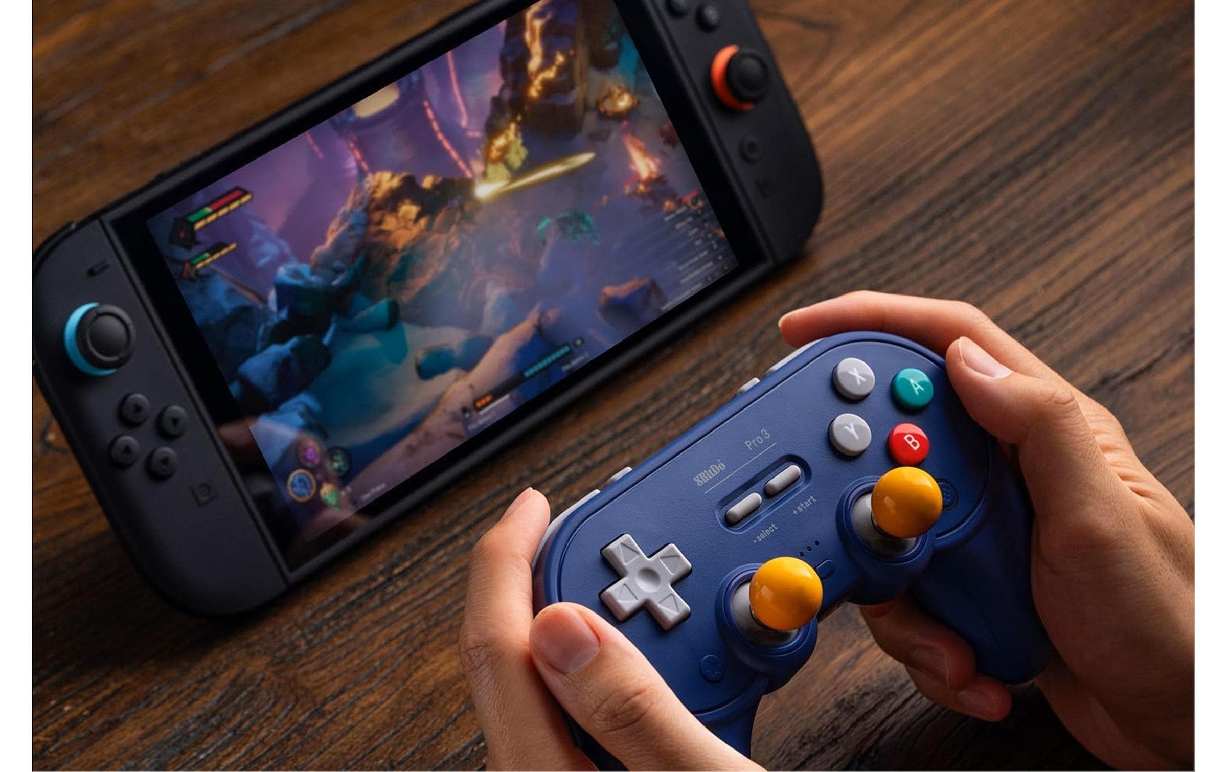 8bitdo Wireless-Controller »Pro 3 Wireless PC/NSW2/NSW/Mobile«