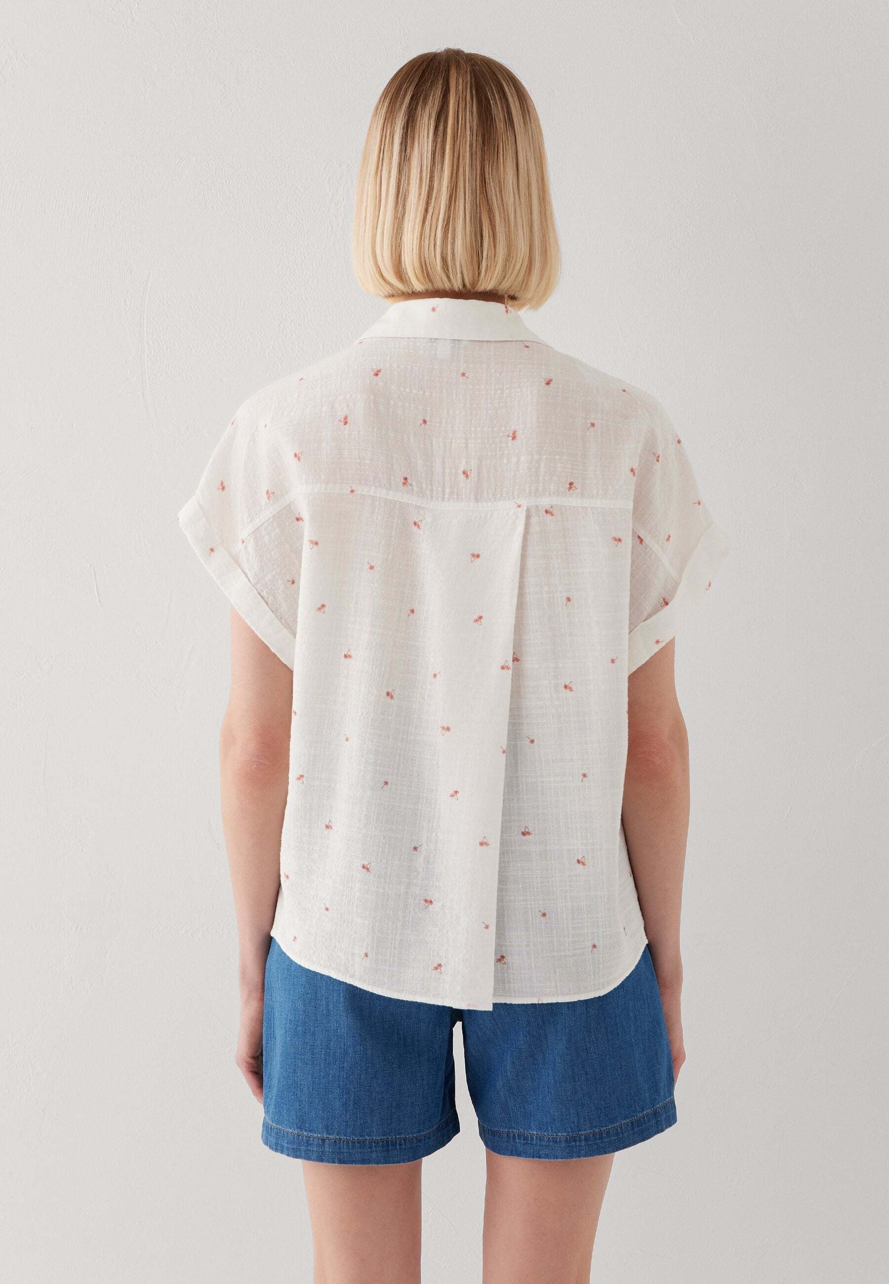 Mavi Kurzarmbluse »Mavi Kurzarmbluse Short Sleeve Woven«