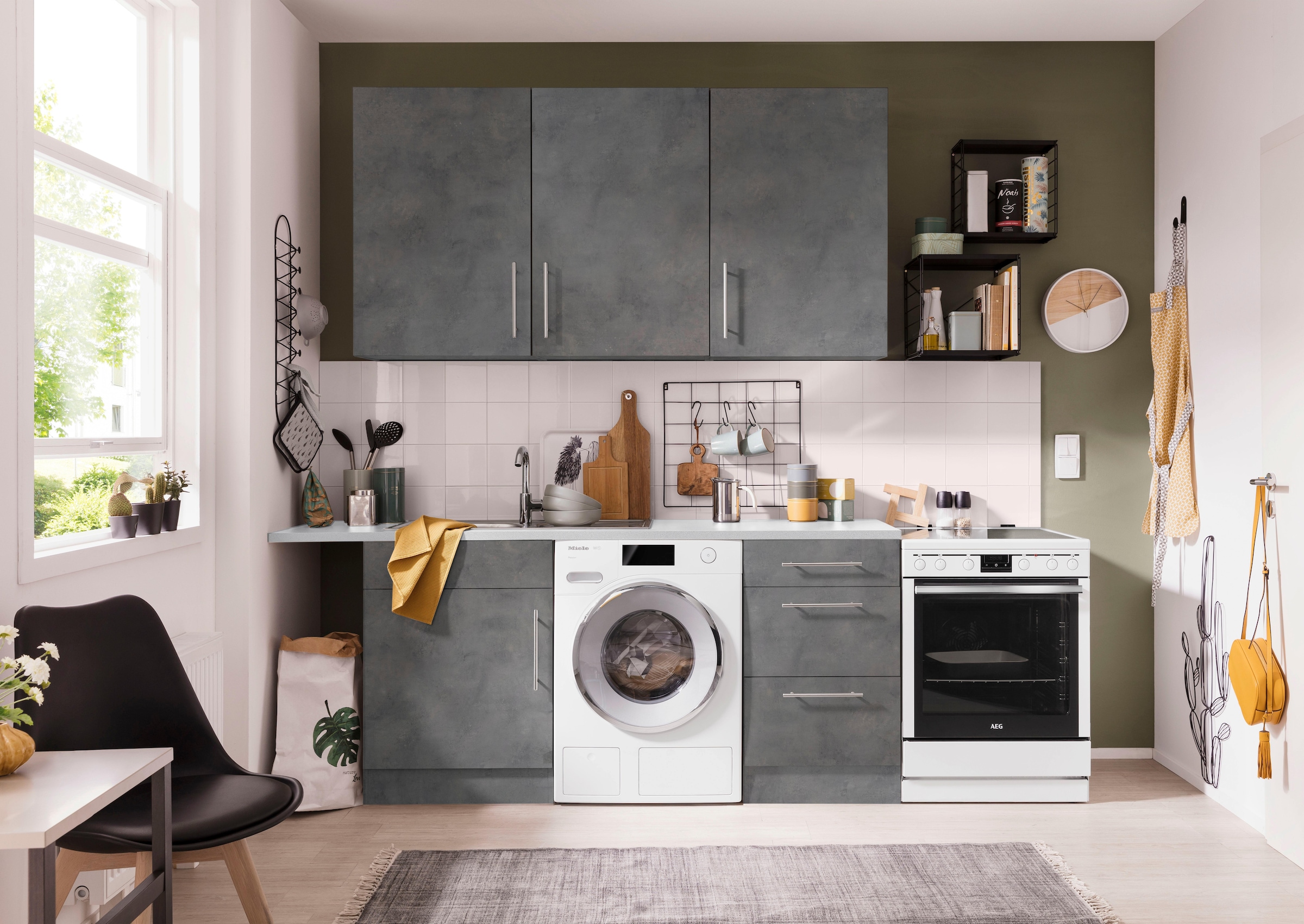 wiho Küchen Meuble évier »Cali, TOPSELLER« 60 cm breit, ohne Arbeitsplatte