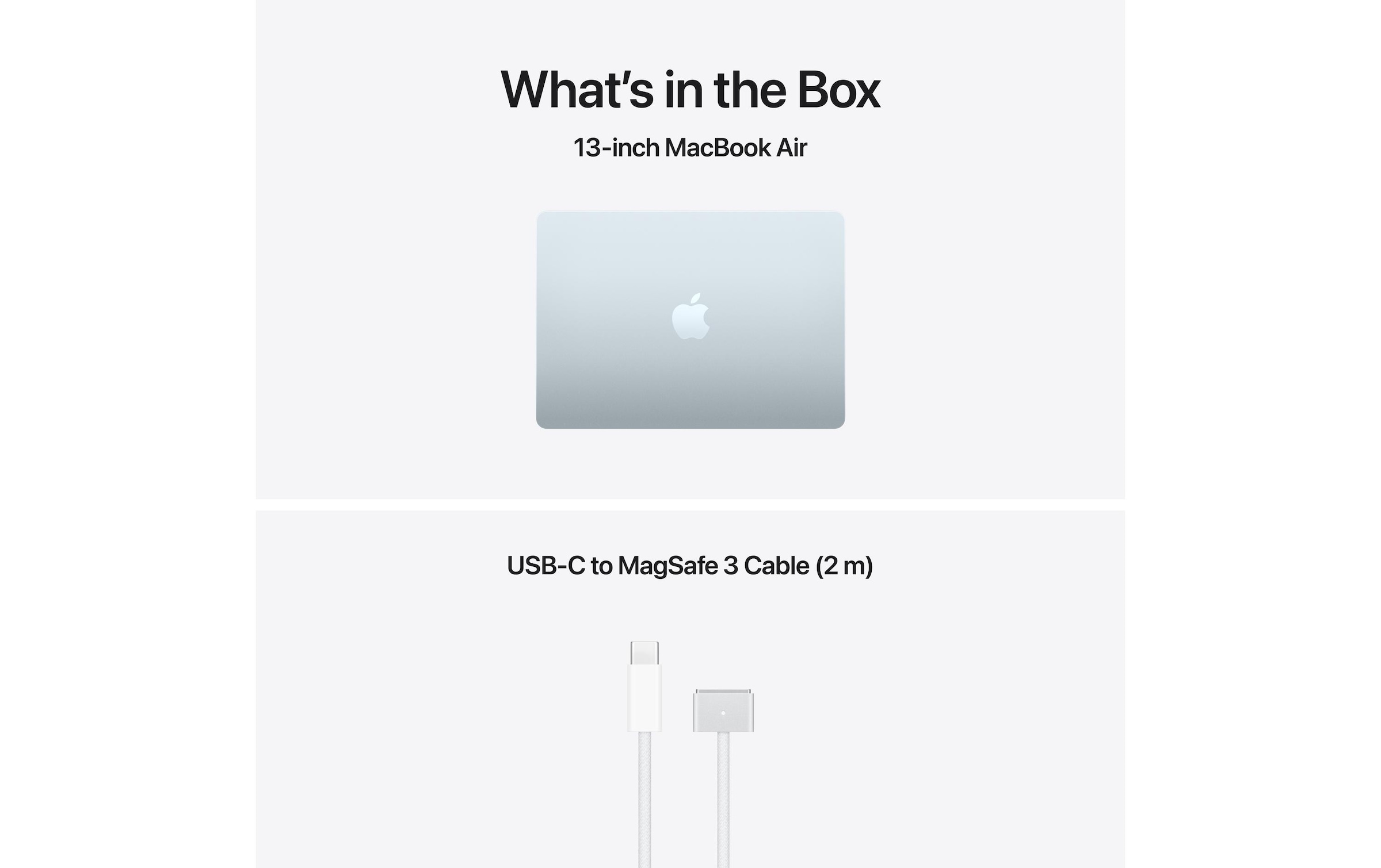 Apple Ordinateur portable »MacBook Air 13 2026 M5« 34,544 cm / 13,6 ″ Apple M5 512 Go SSD Integrierte NPU (Neural Processing Unit)