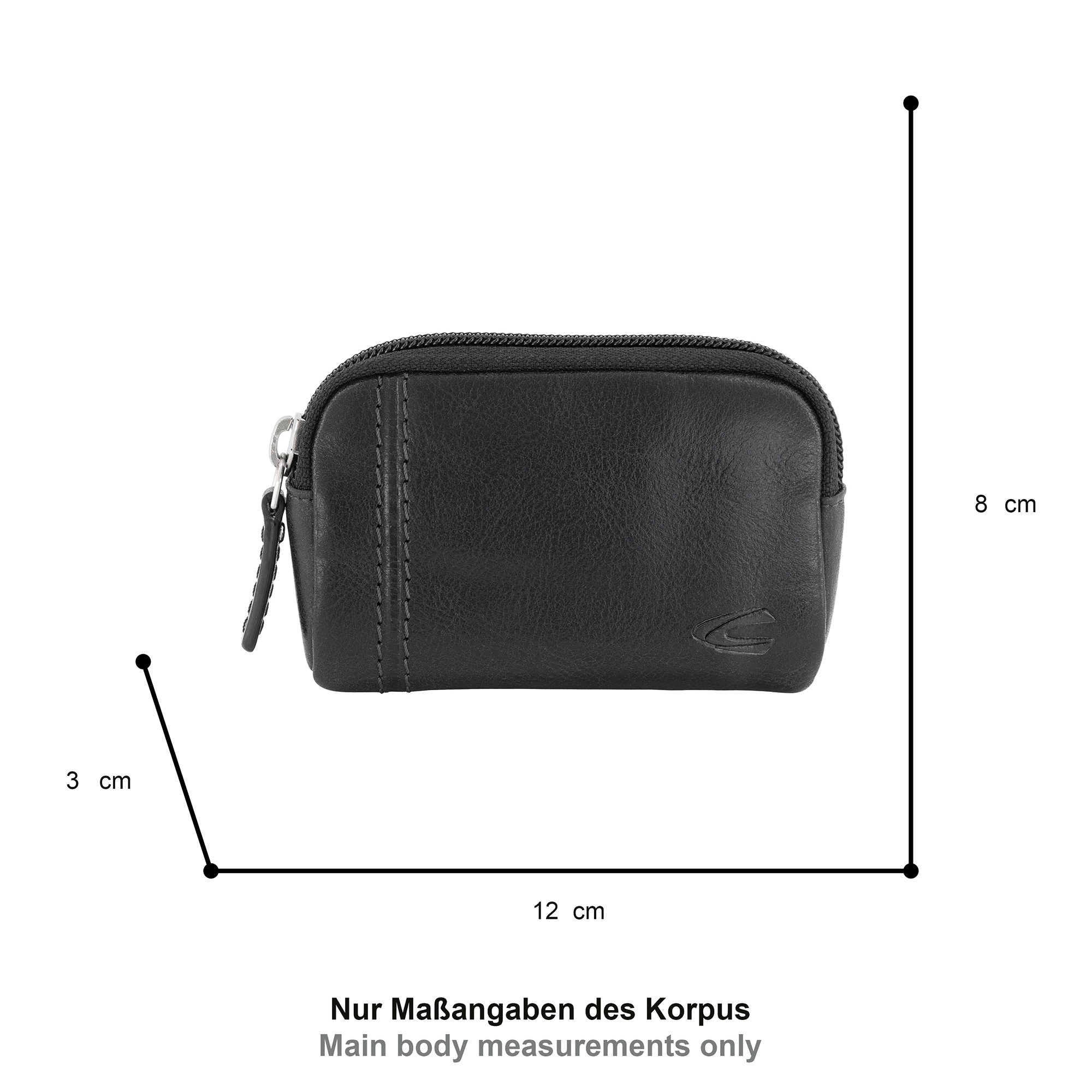 camel active Schlüsseltasche »Bilbao« aus weichem hochwertigem Rindsleder