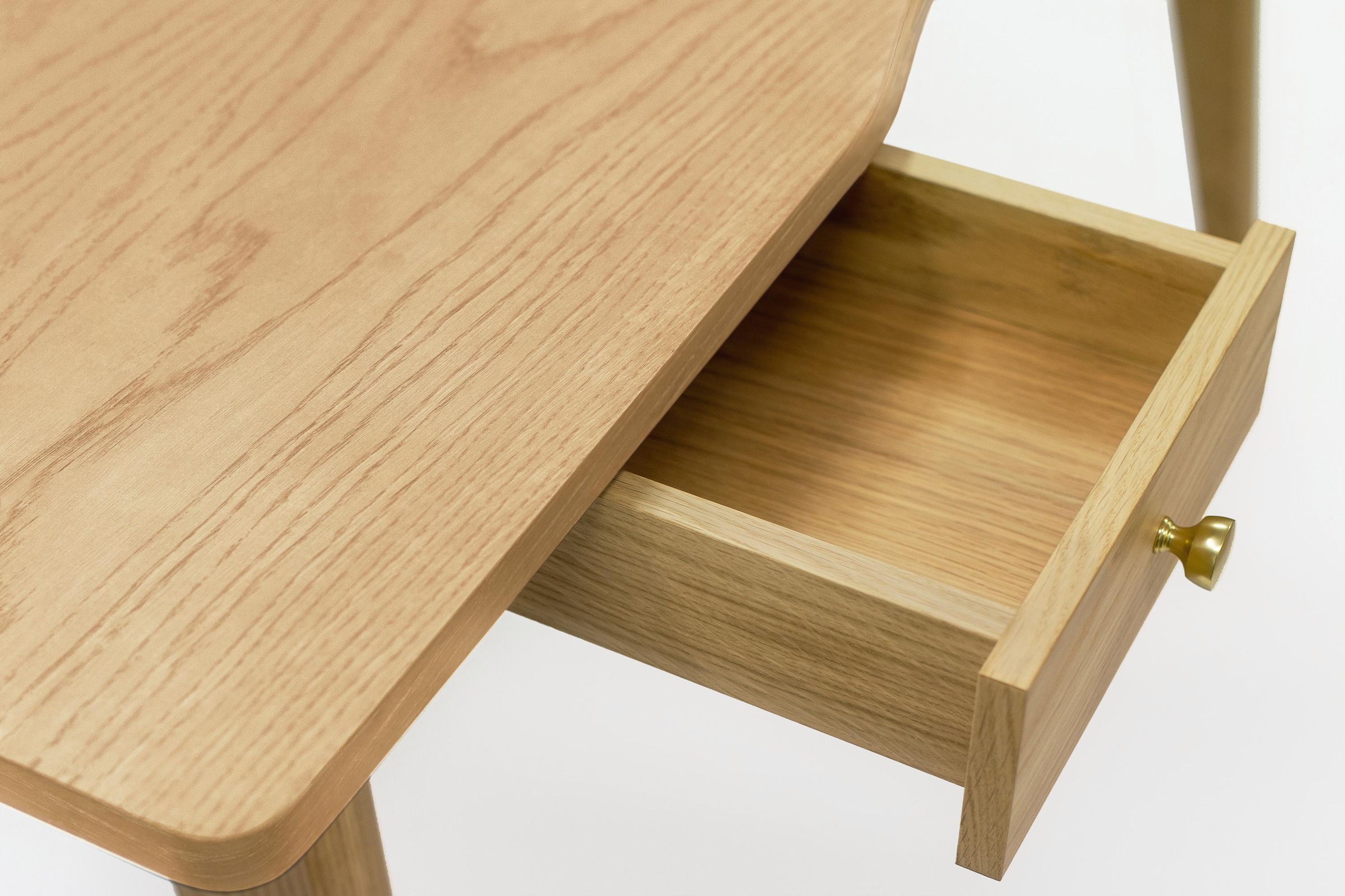 Woodman Bureau »Nice« ,  design scandinave, pieds de table en chêne massif, FSC®