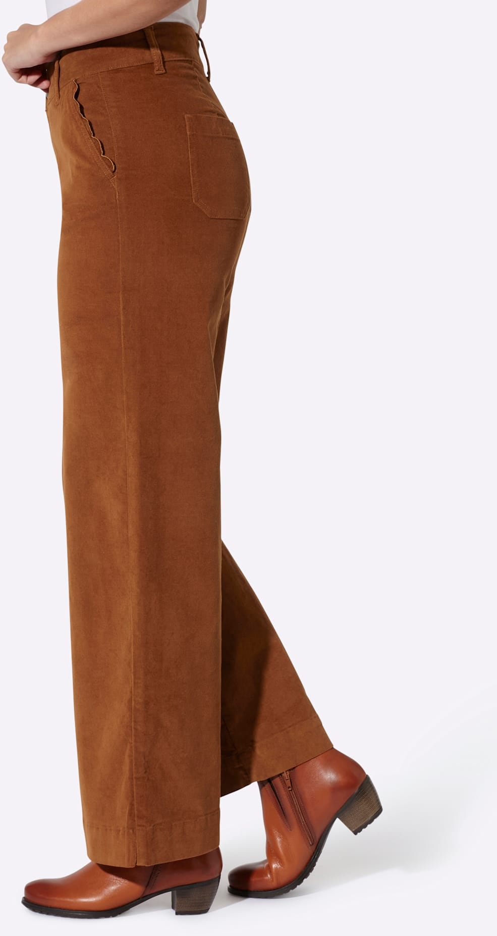 heine Pantalon en velours