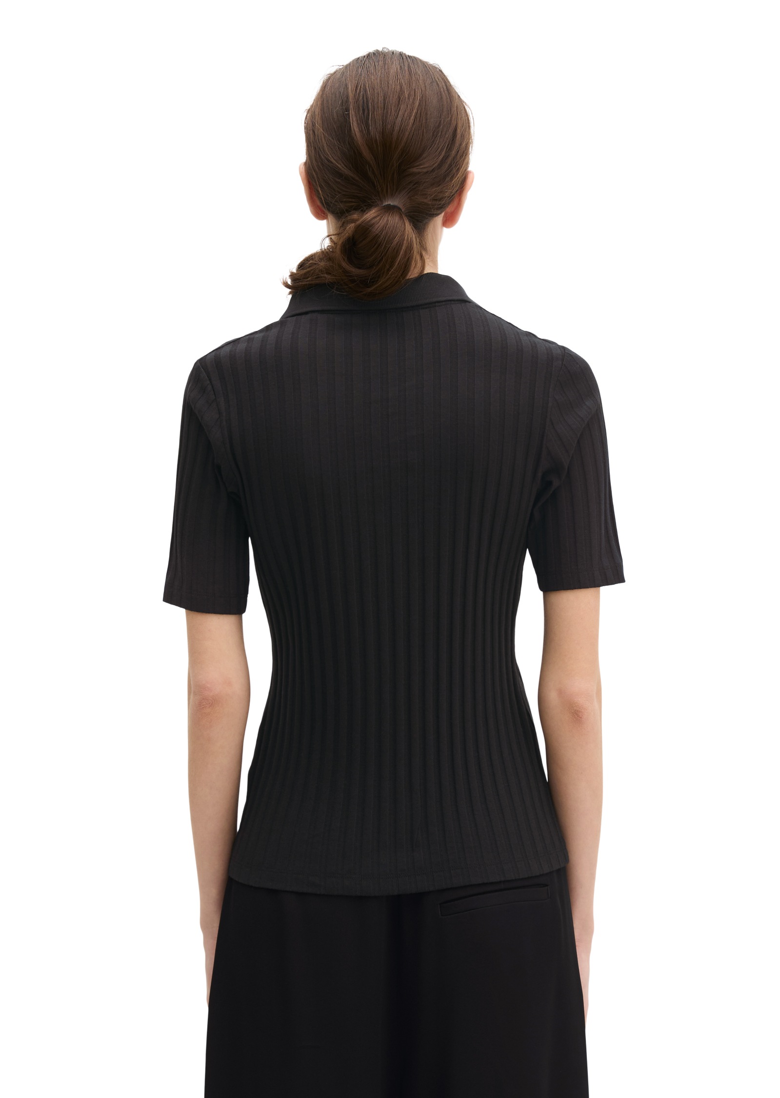 Marc O'Polo Polo Pointelle slim avec TENCEL™ Modal