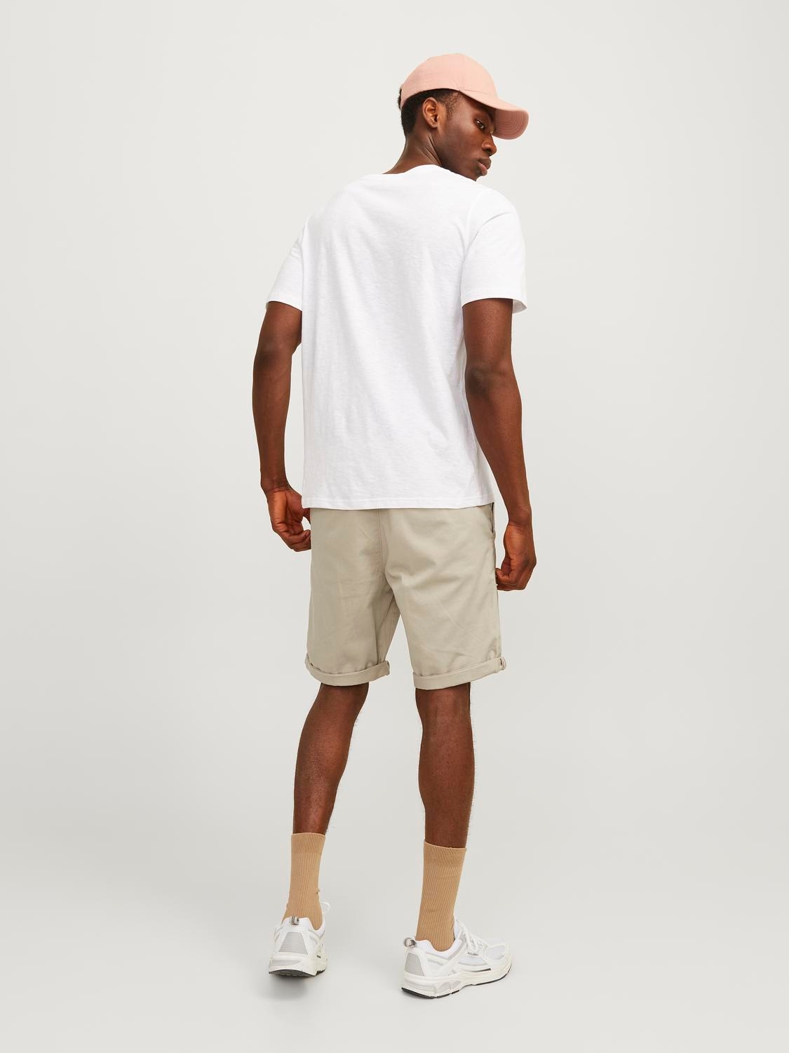 Jack & Jones Short en chino »JPSTBOWIE JJSHORTS S«  mit Aufschlag
