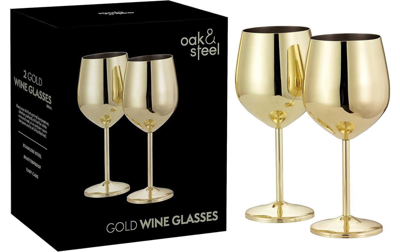   Weinglas »Oak & Steel 500 ml, 2 Stück«