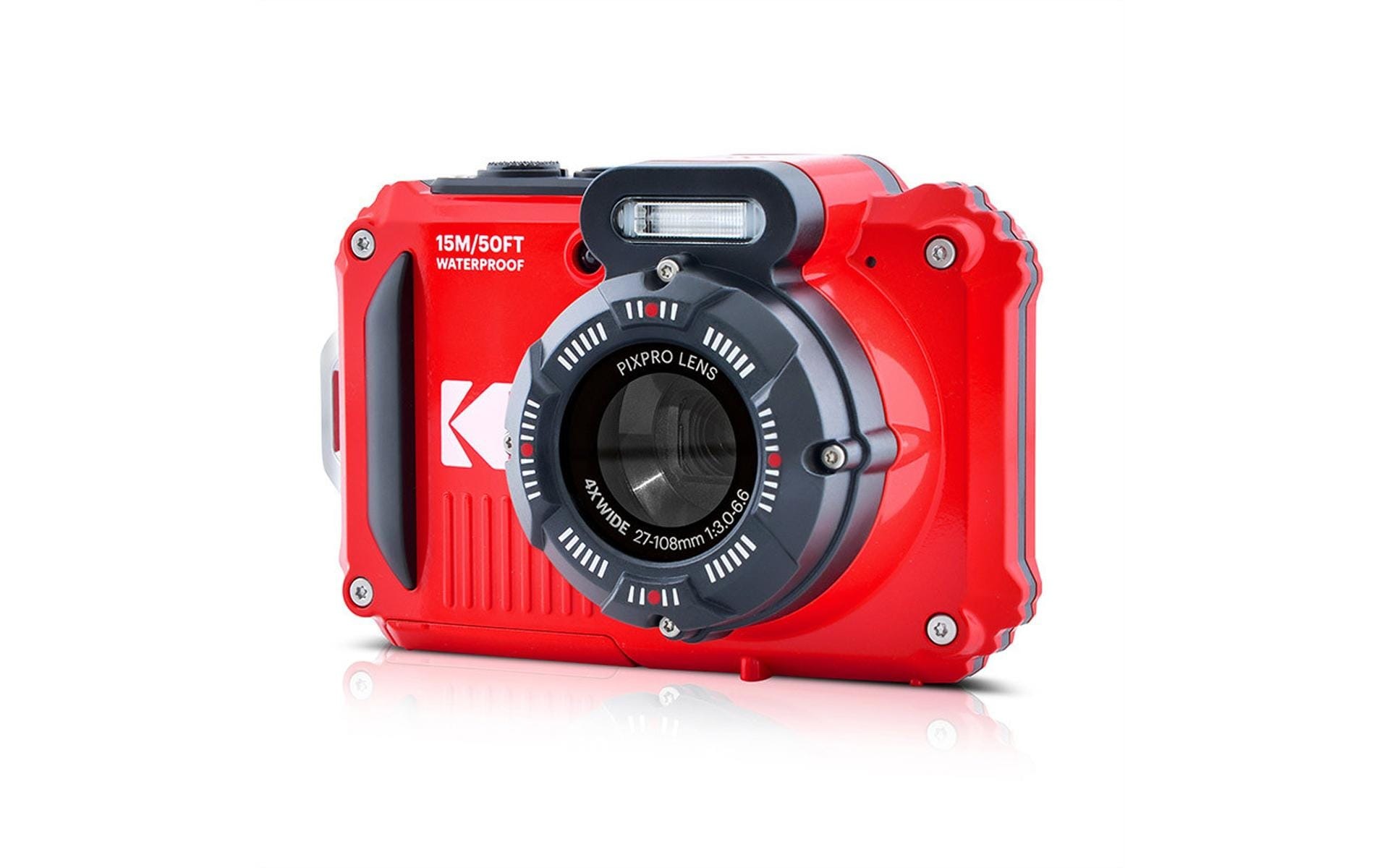 Kodak Unterwasser-Camcorder »PixPro WPZ2 Kit« Staubgeschützt, Stossgeschützt, Wasserfest