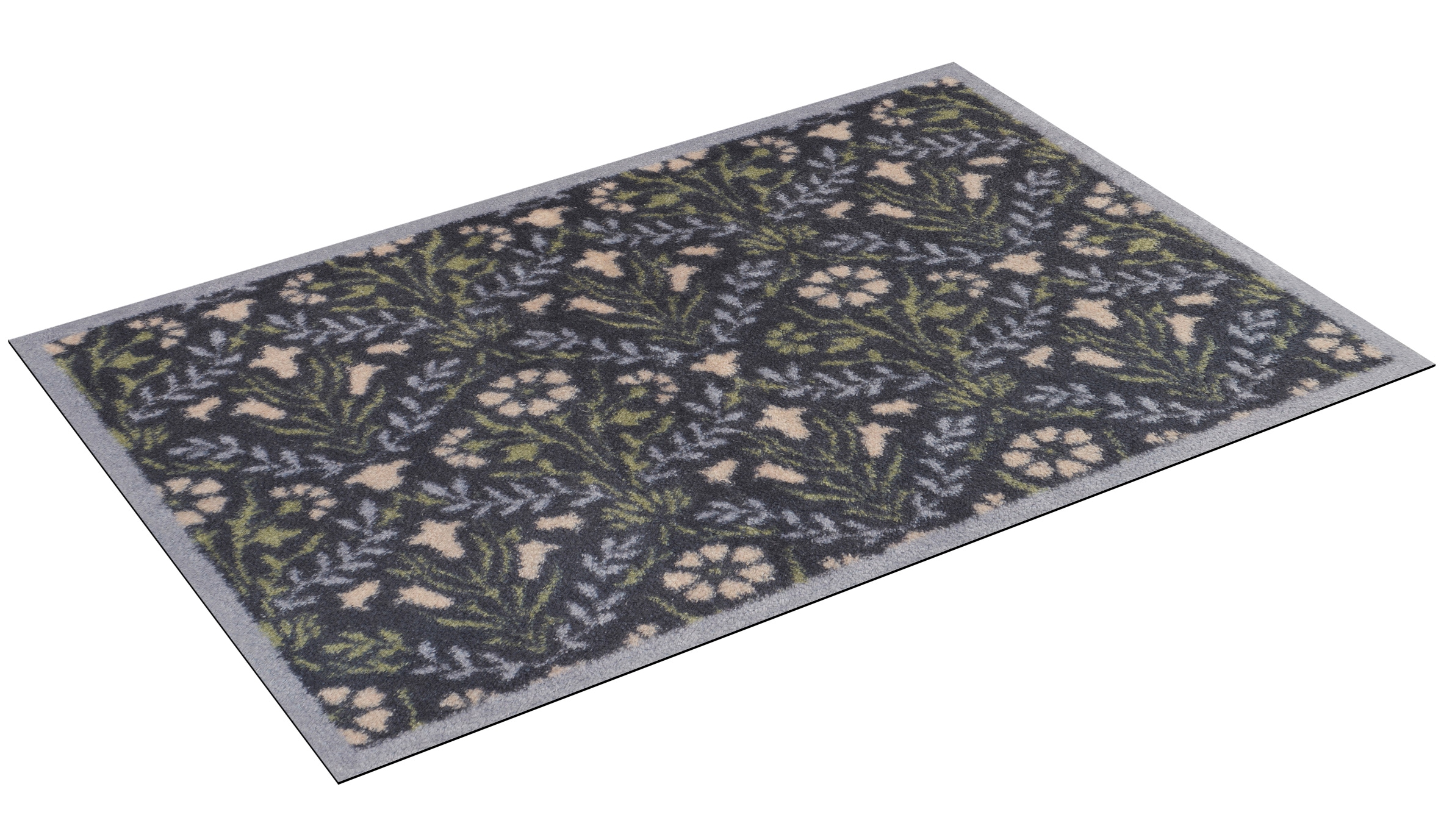 Turtle Mat Fussmatte »Bellflower Blue« rechteckig 9 mm Höhe