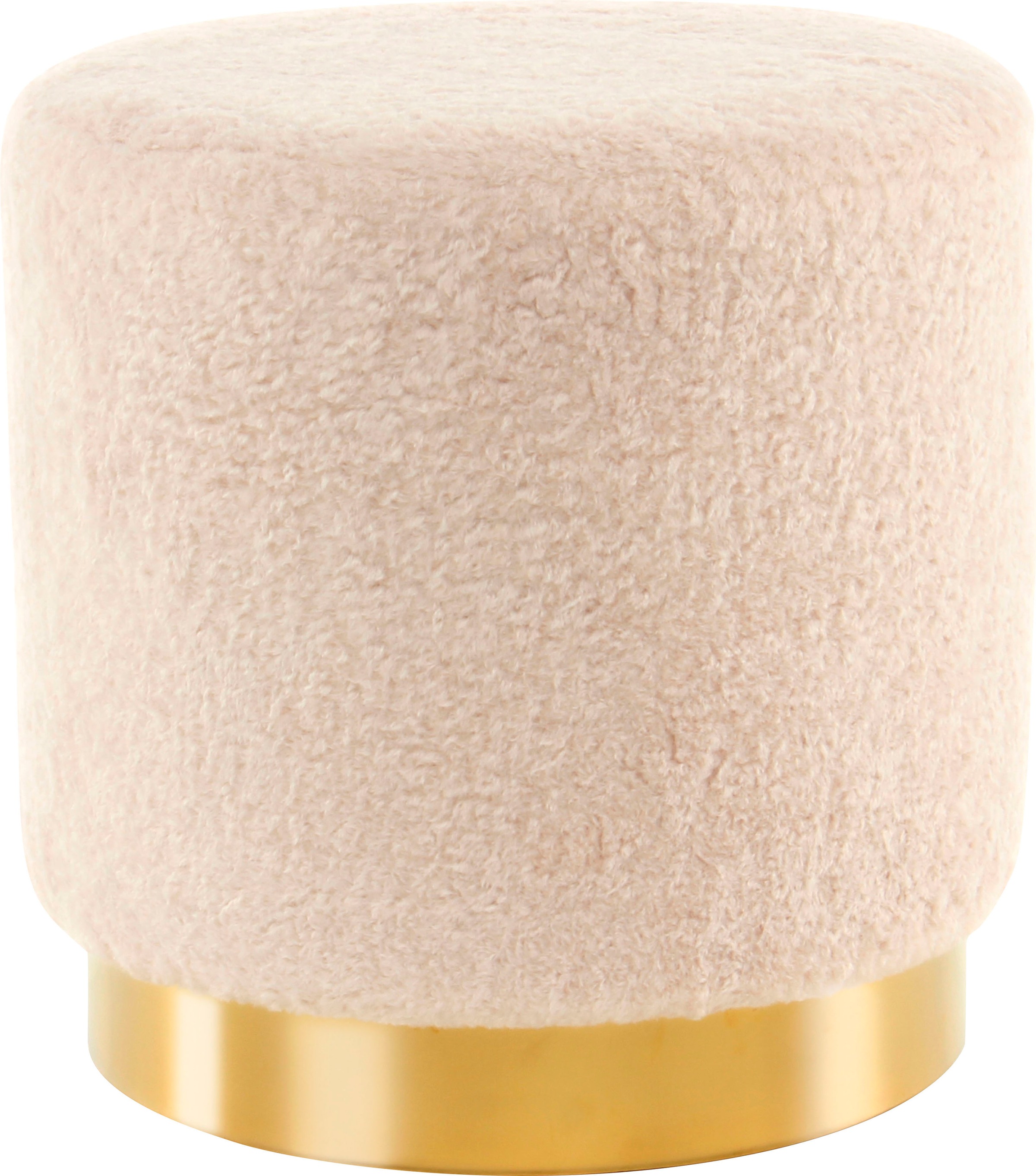 Kayoom Pouf »Hocker Gipsy 425, stilvoller Sitzhocker,runde Form, stilvolles Design« 1 cuis tlg. facettenreich, platzsparend, vielfältig einsetzbar, weiche Polsterung