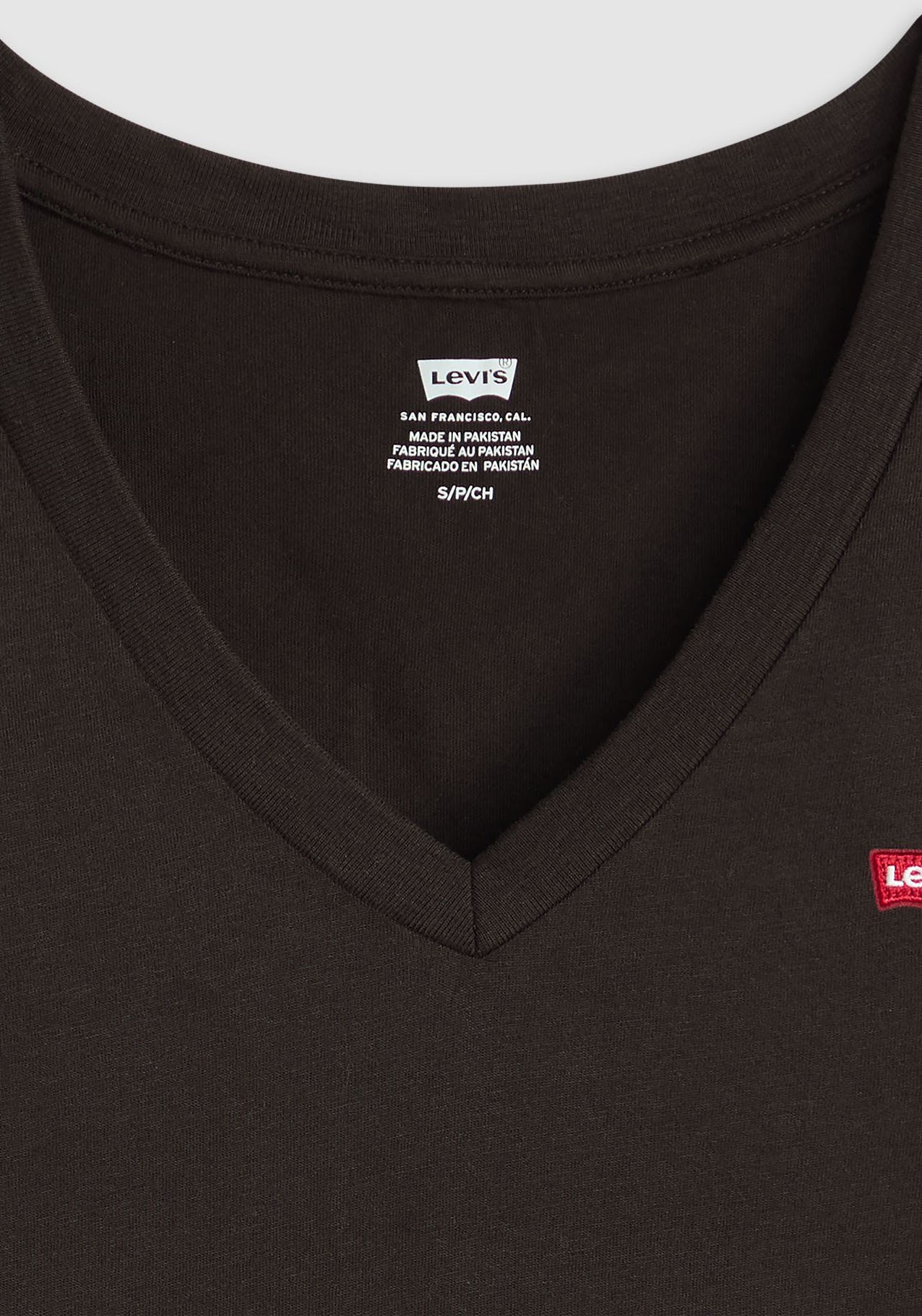Levi's® T-shirt »VNECK TEE 2 PACK« Packung, 2 cuis