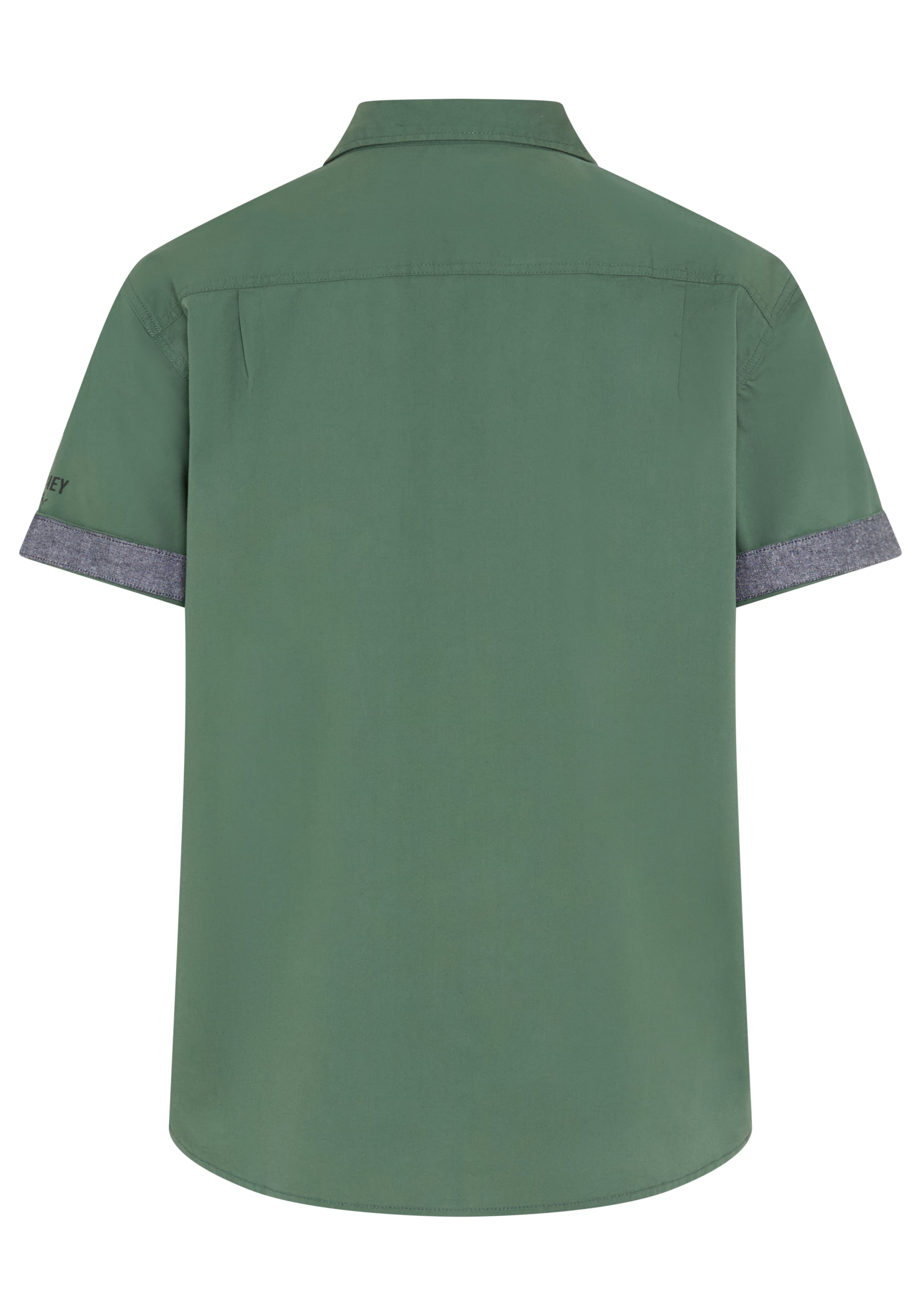 Man's World Chemise à manches courtes avec imprimé et écussons