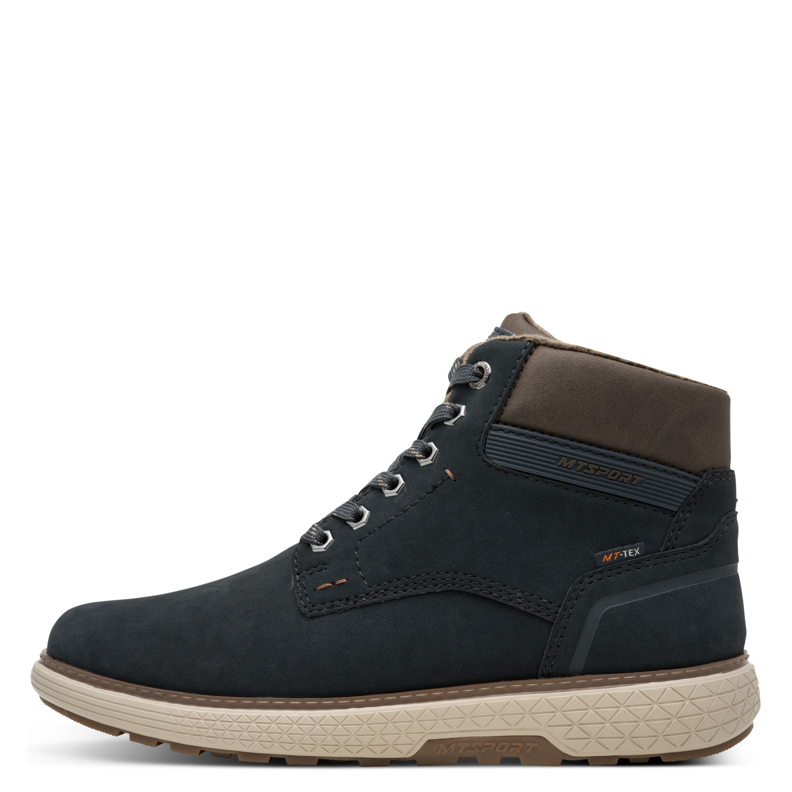 MARCO TOZZI Bottines à lacets  Bottes d'automne, chaussures à lacets avec étiquette latérale