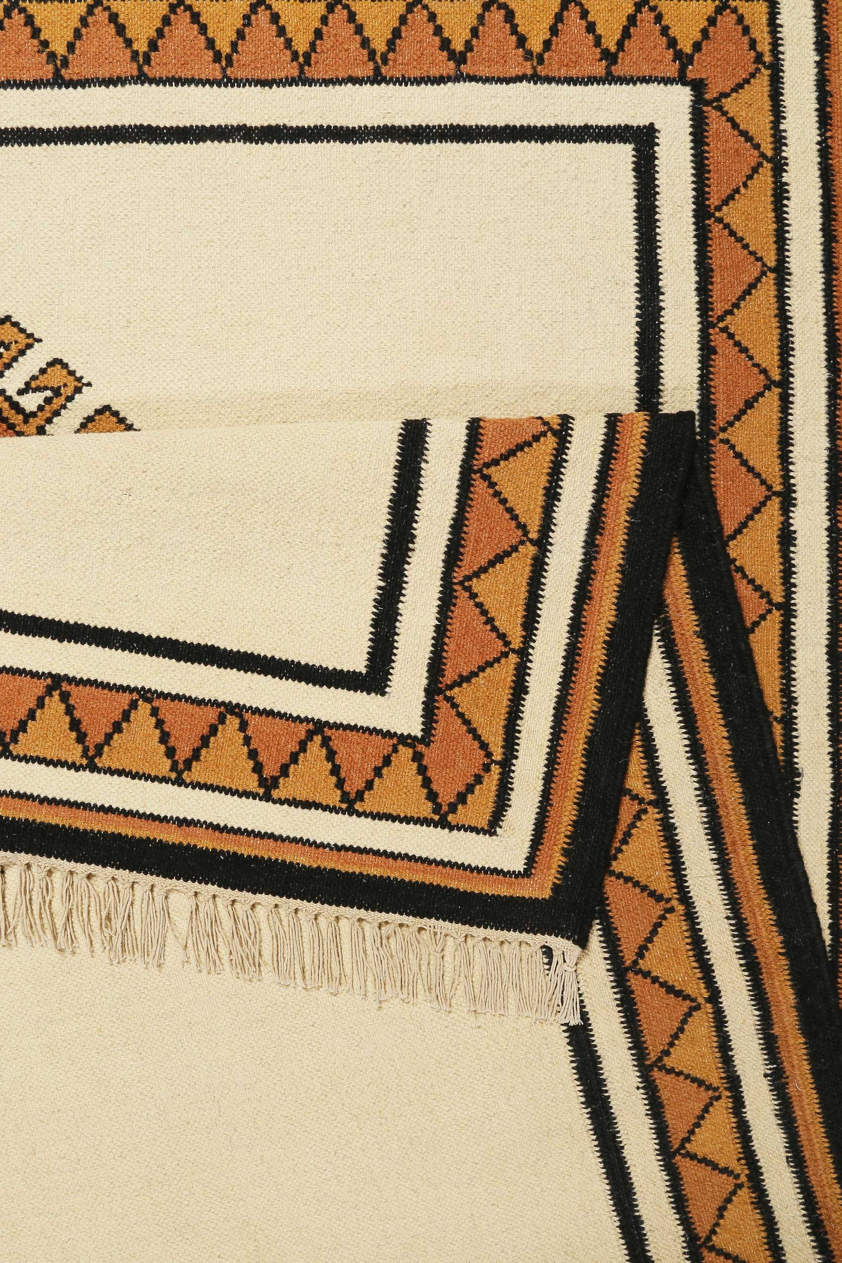 Wecon home Teppich »Afoud« rechteckig 5 mm Höhe Kurzflorteppich, handgewebt, geometrisch, modern, stilvoll, natürlich