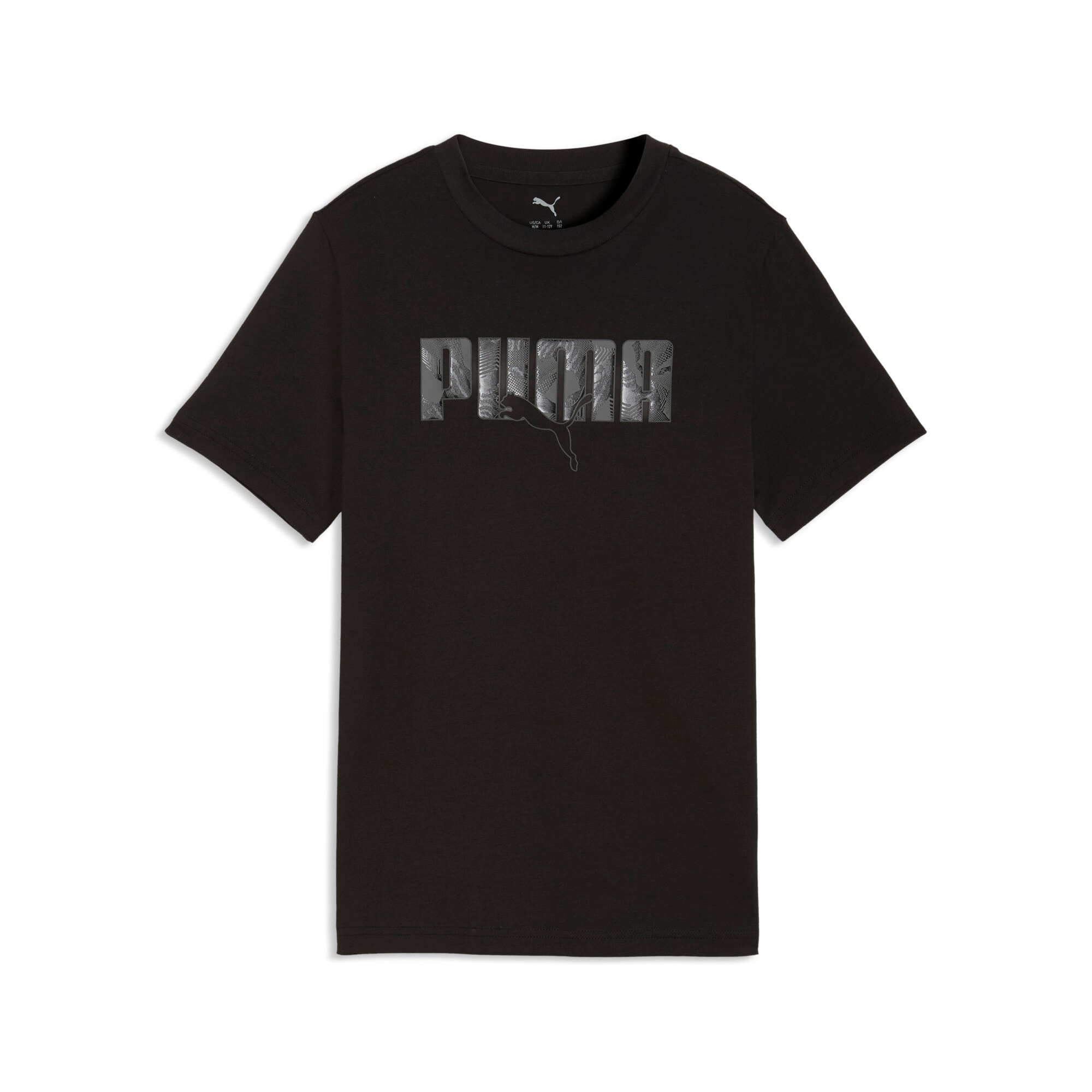 PUMA T-shirt »ESS LOGO LAB STORY 2 TEE B« coupe régulière, manches courtes, col rond, pour adolescents