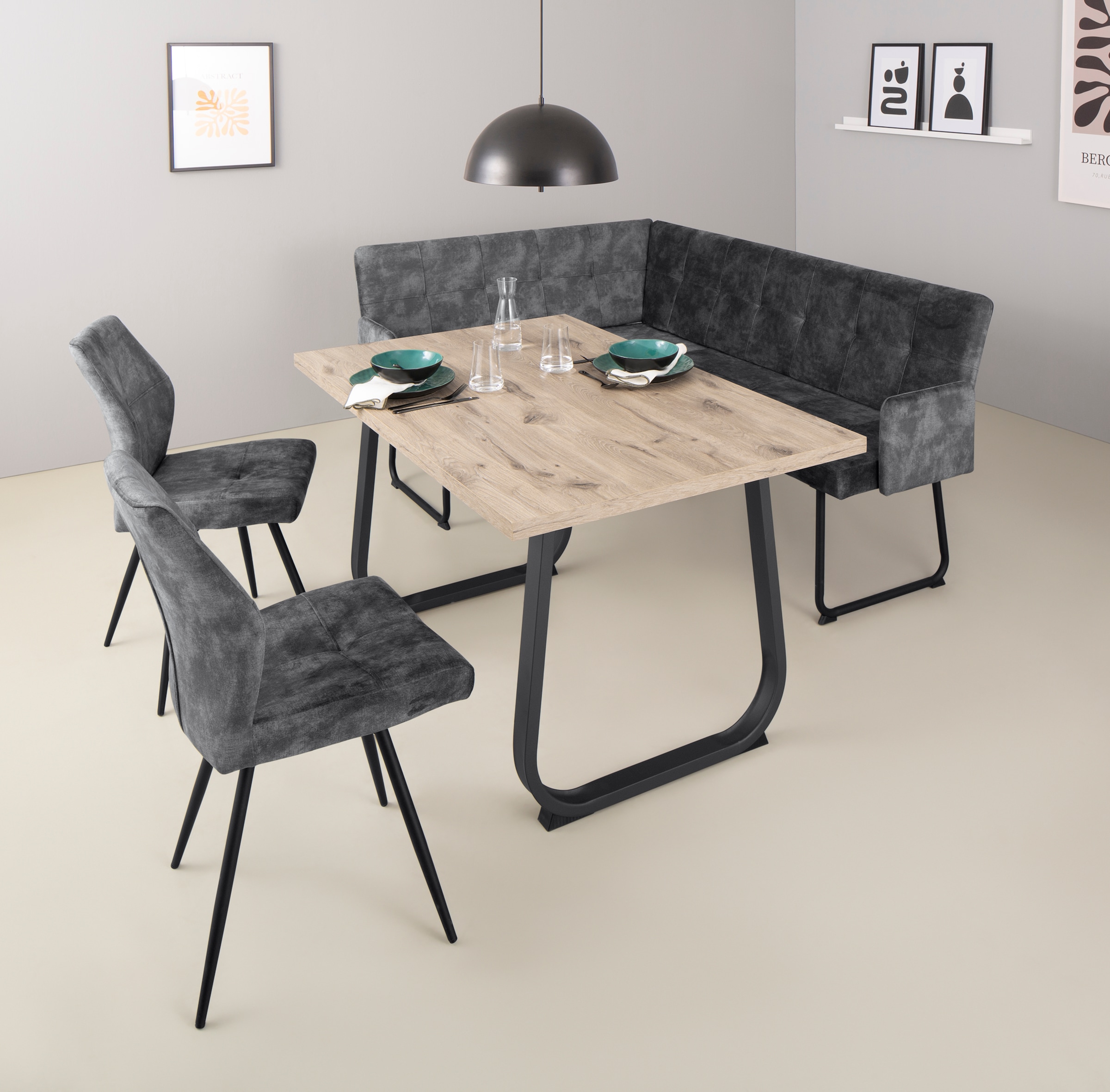 HELA Esszimmerstuhl »JANINA« (Set) 2 Stk.360° drehbar