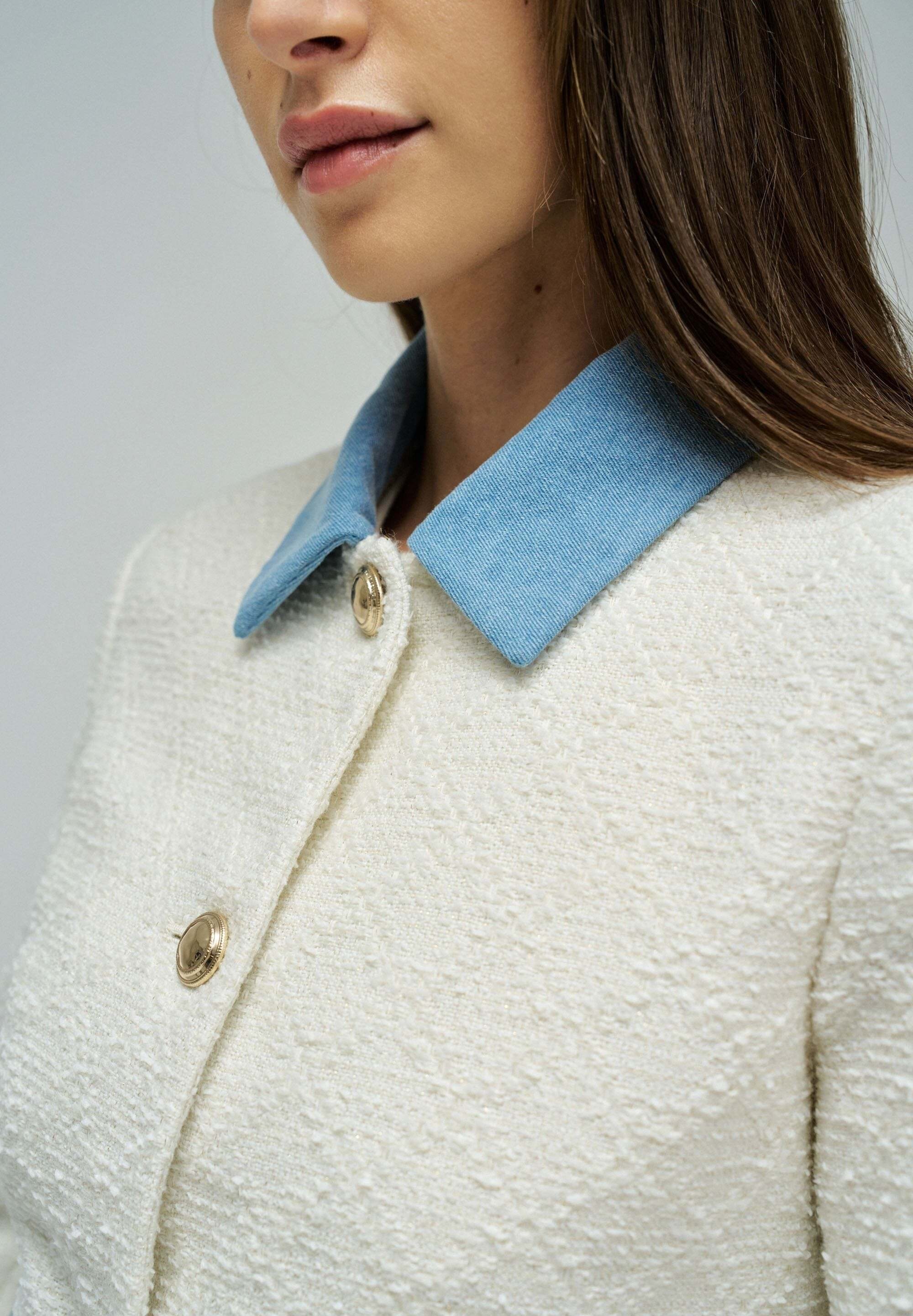 Salsa Kurzjacke »Salsa Jeans Jacke Tweed«