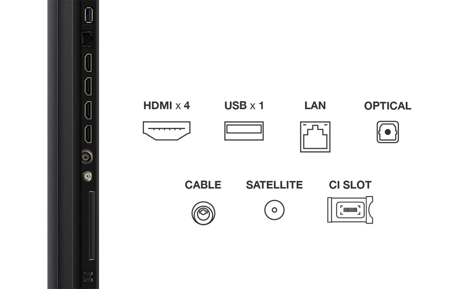 TCL Téléviseur QLED »55C7K« 140 cm/55 ″