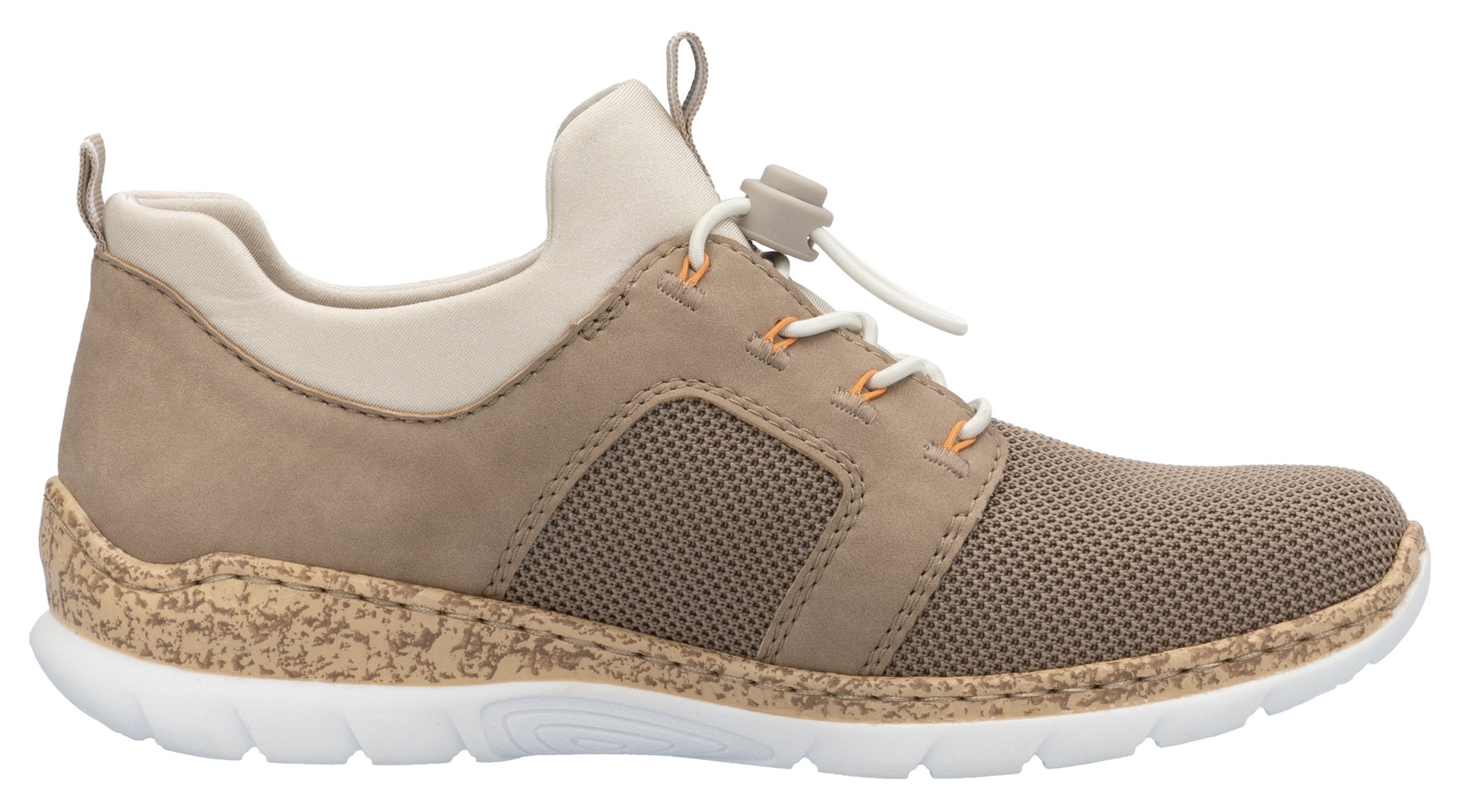 Rieker Baskets slip-on  , Schlupfschuh, Halbschuh, Slipper, Freizeitschuh mit Elastikeinstieg