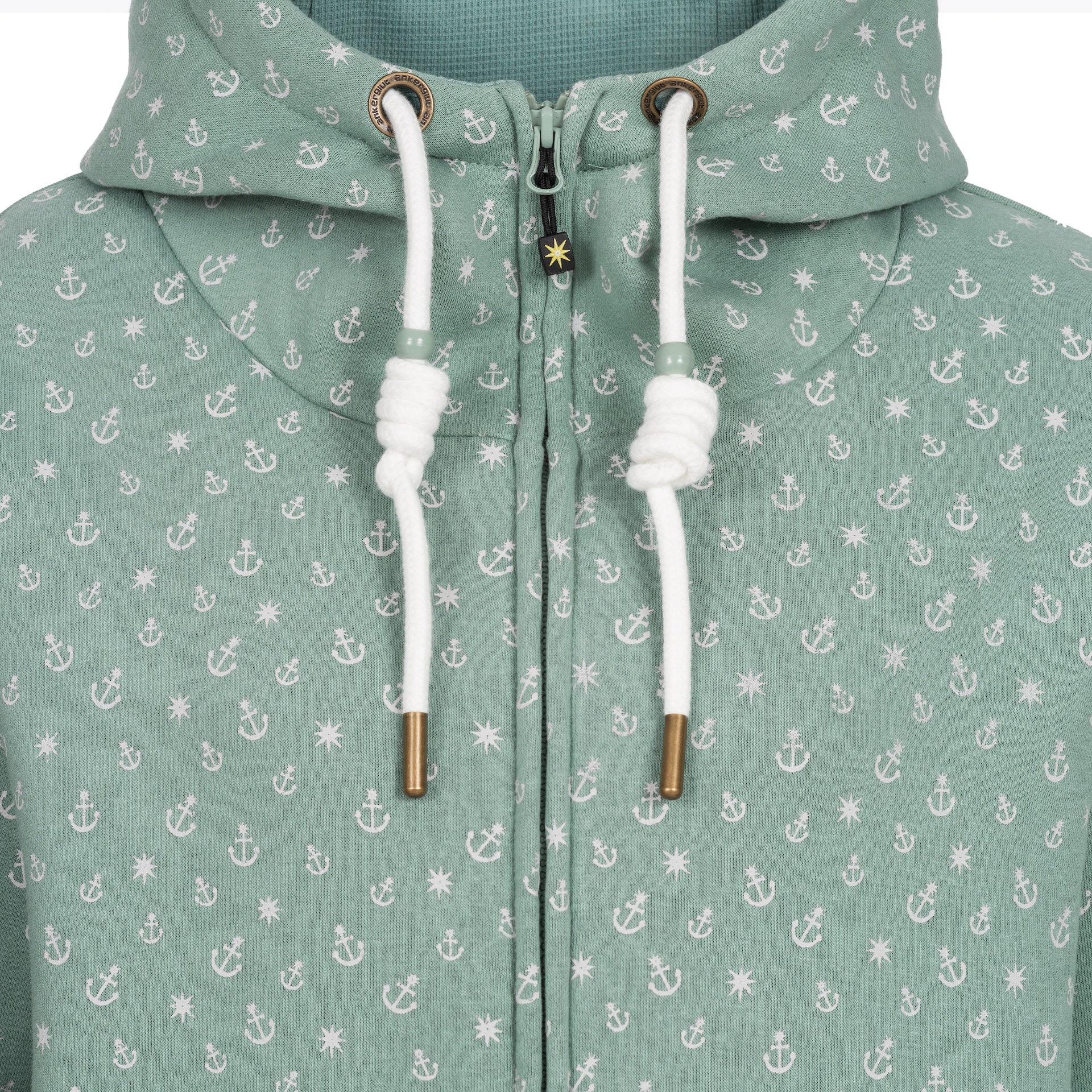 ankerglut Sweat à capuche »ANCHORAGE Women«, Coupe oversize décontractée
