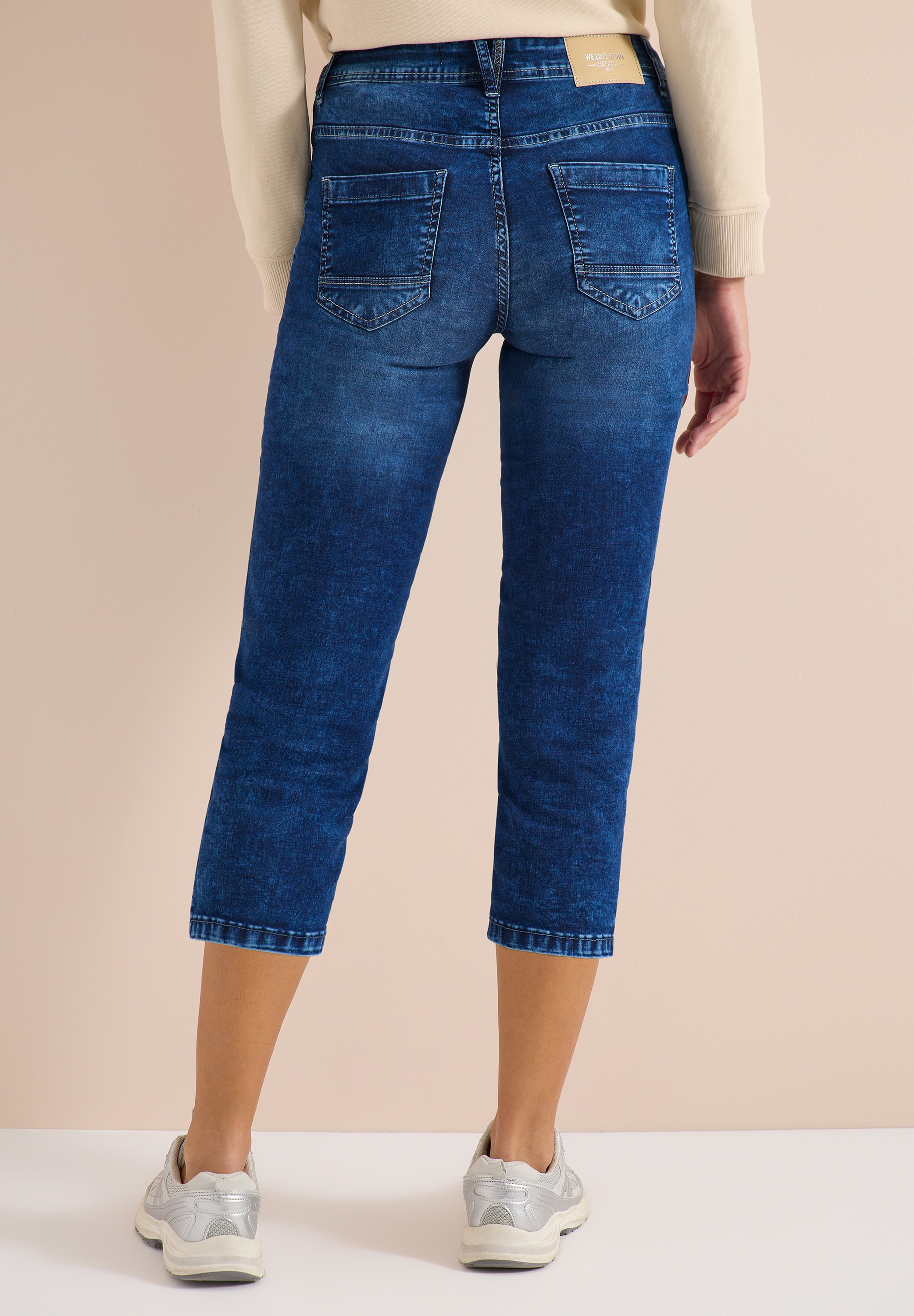 Cecil Jeans 3/4 »Style Scarlett« jeans slim leg avec stretch