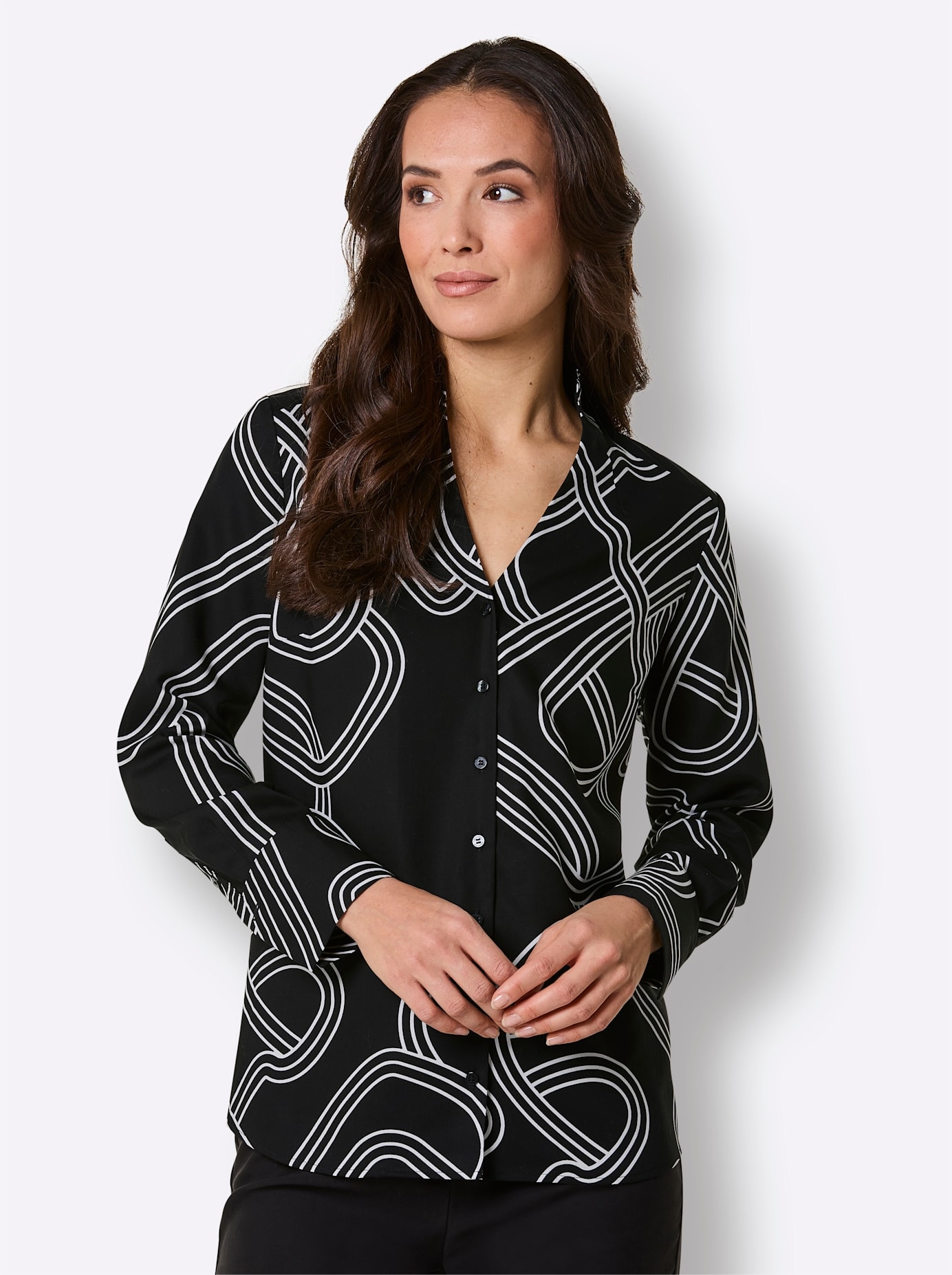 CREATION L PREMIUM Blouse à pression