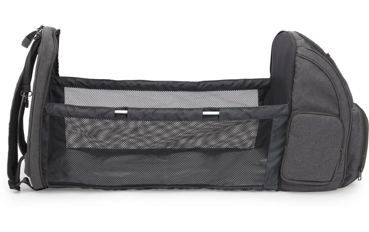 Chicco Wickelrucksack »Black Satin« Komfortable Wickelstation für unterwegs