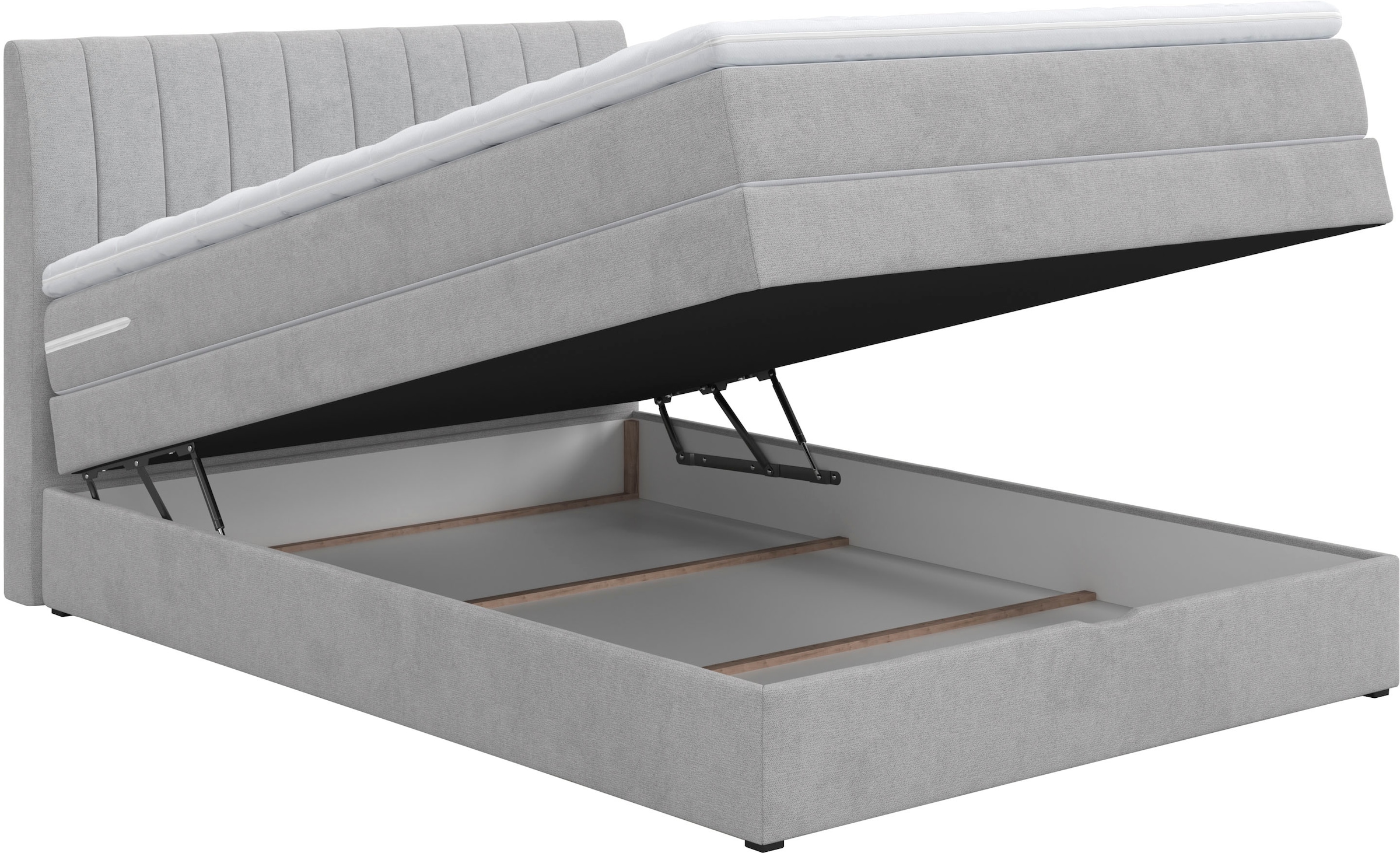 COTTA Boxspringbett »Shark inkl. Bettkasten und Topper« erhältlich in den Breiten 140x200cm, 160x200cm und 180x200cm