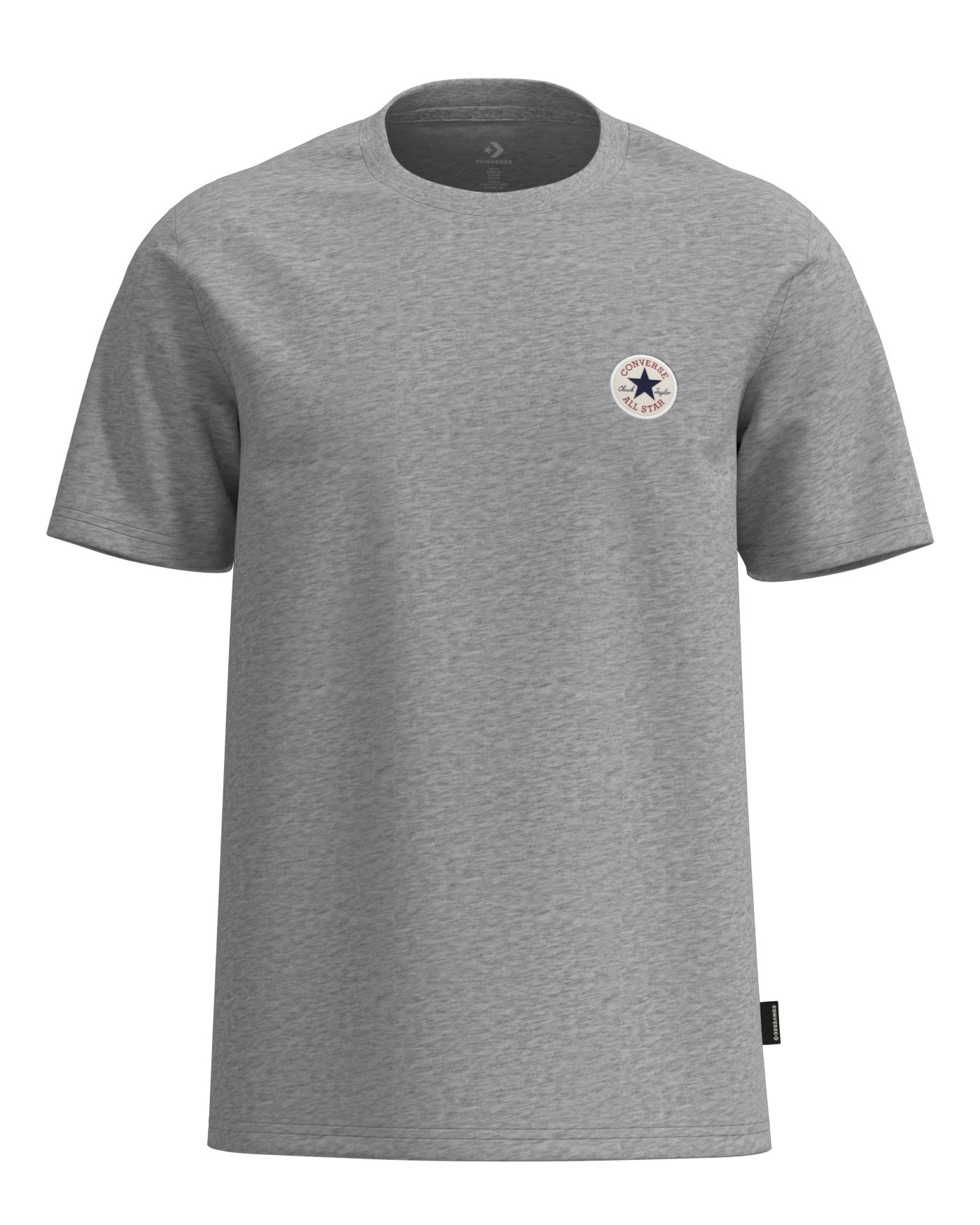 Converse T-Shirt »CHUCK PATCH TEE« mit Rundhalsausschnitt, normale Länge, aus Baumwolle